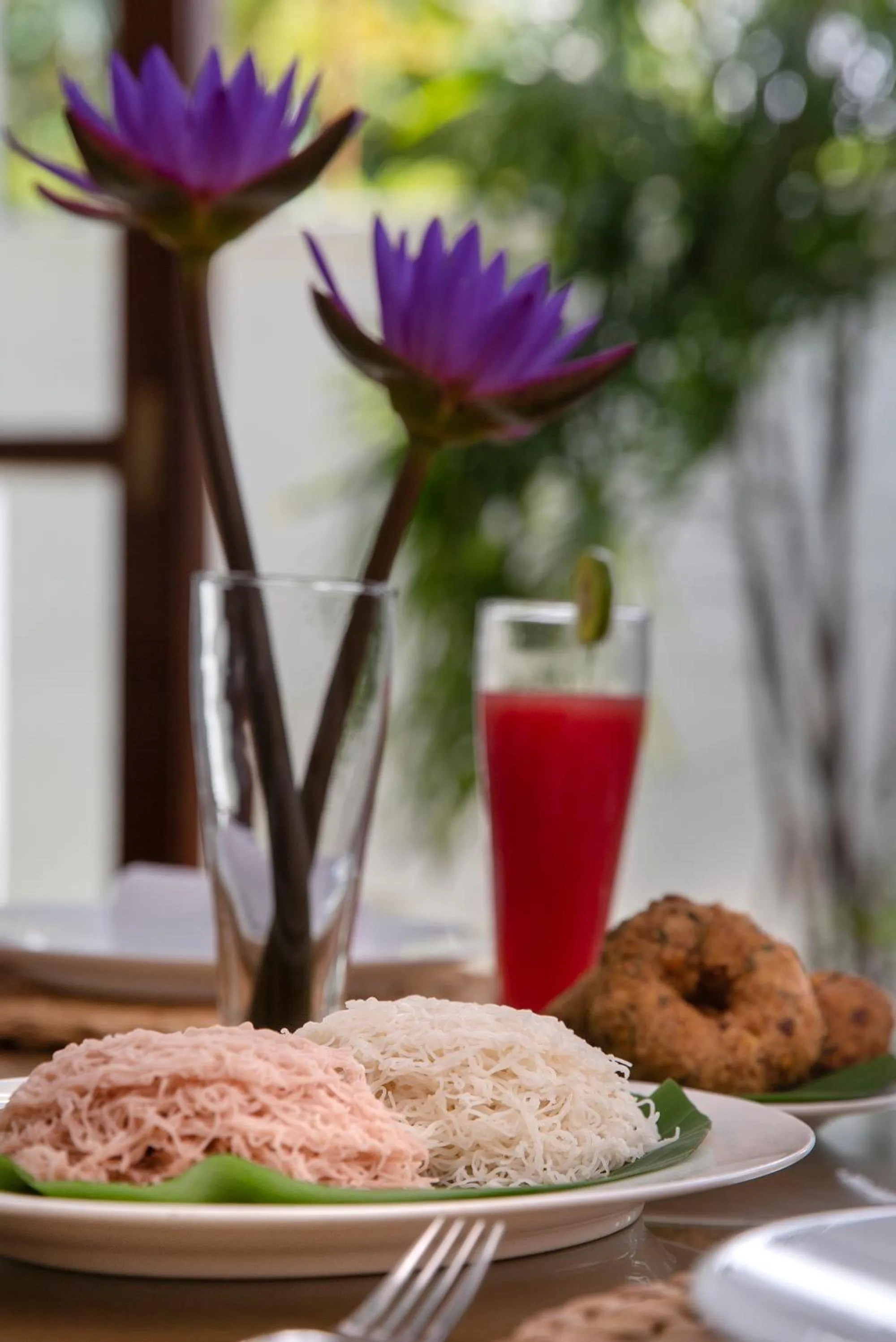 Food and drinks in Green Casa