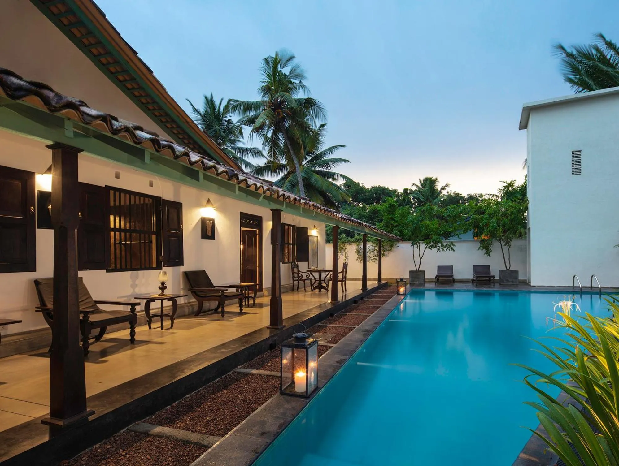 Swimming pool in Green Casa