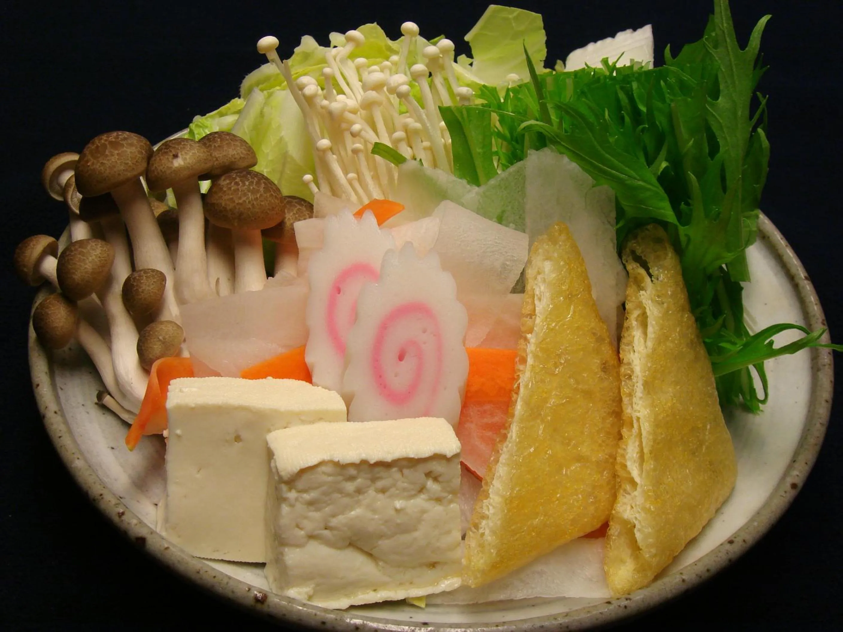 Dinner in Schole Hakuba