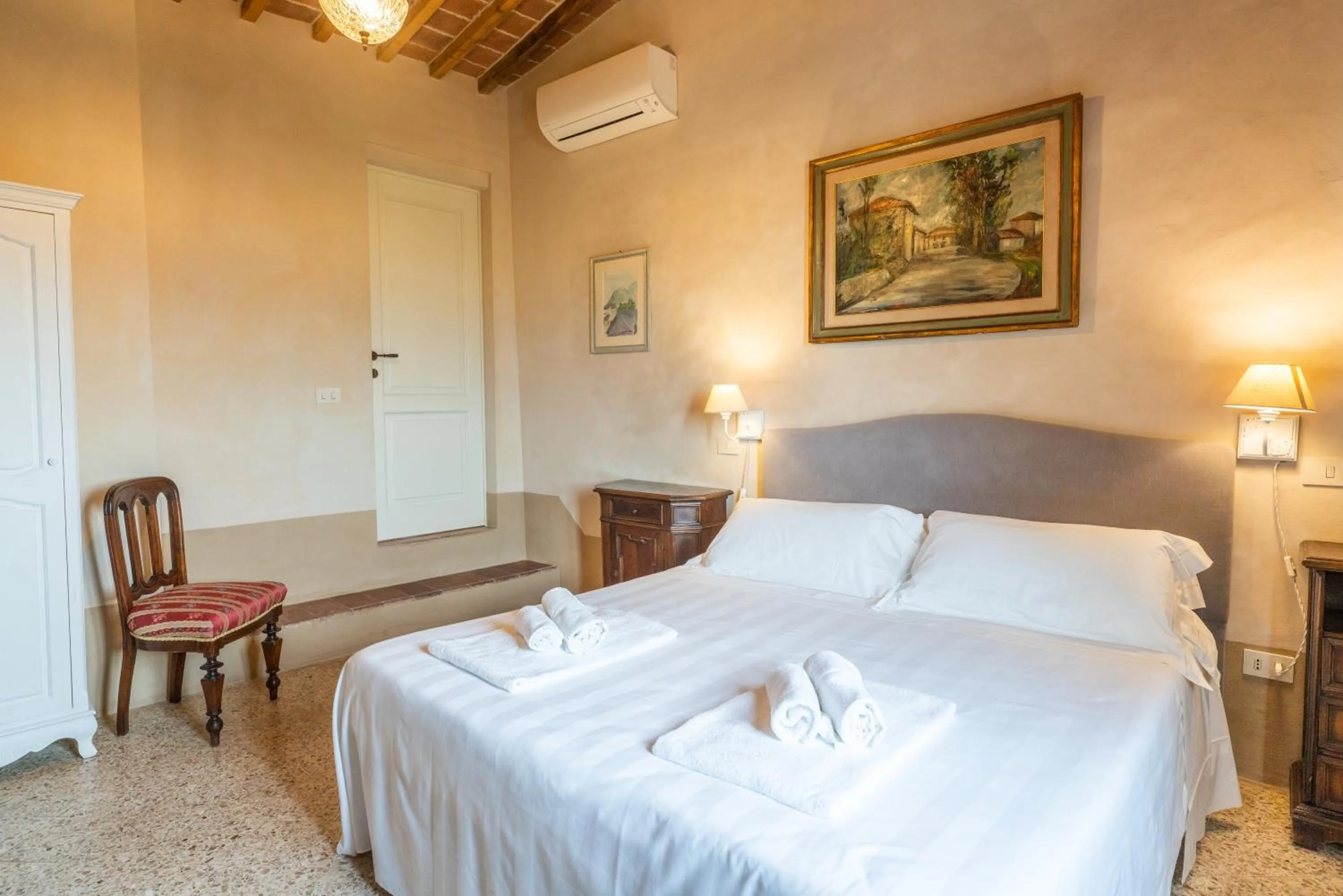 Bedroom, Bed in Palazzo Mosela Alla Porta