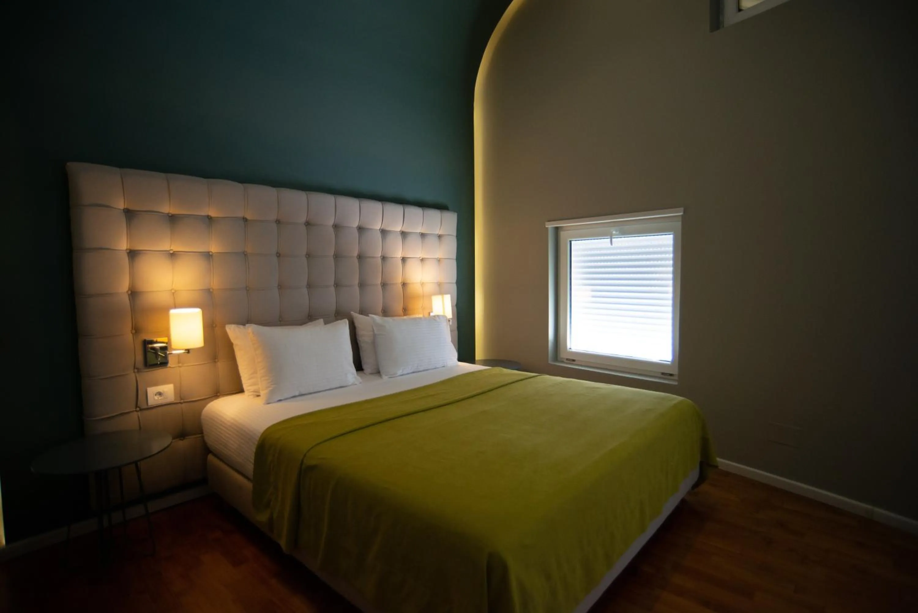 Bed in Bougainville Bay Hotel