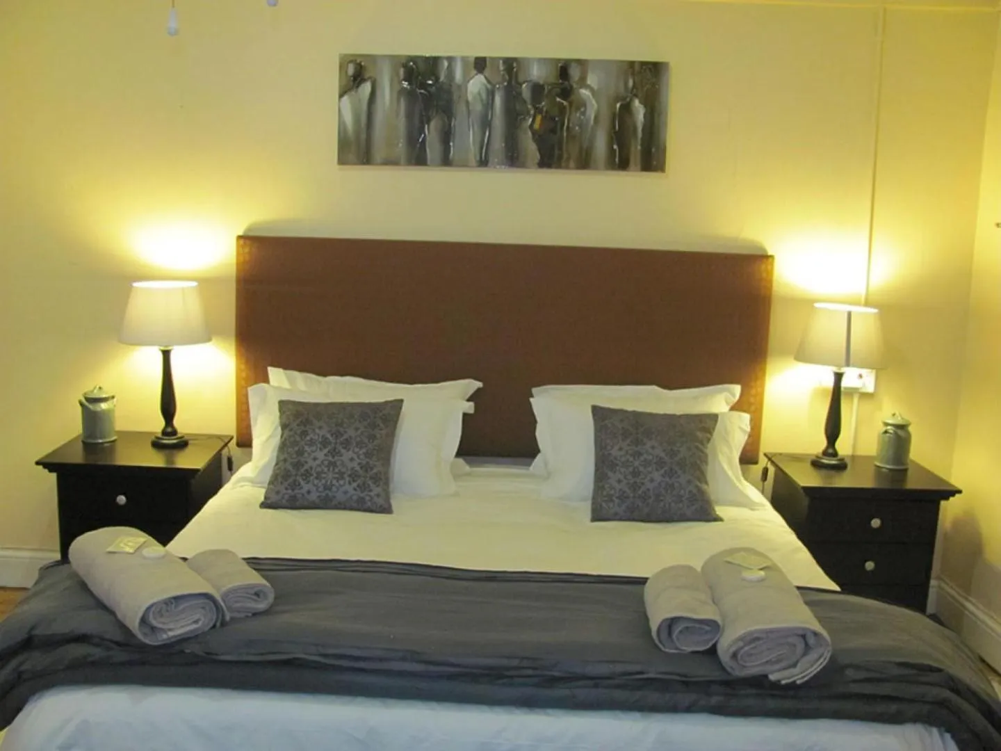 Bed in Stellar Dust Guesthouse Previously The Blue Moon Guesthouse