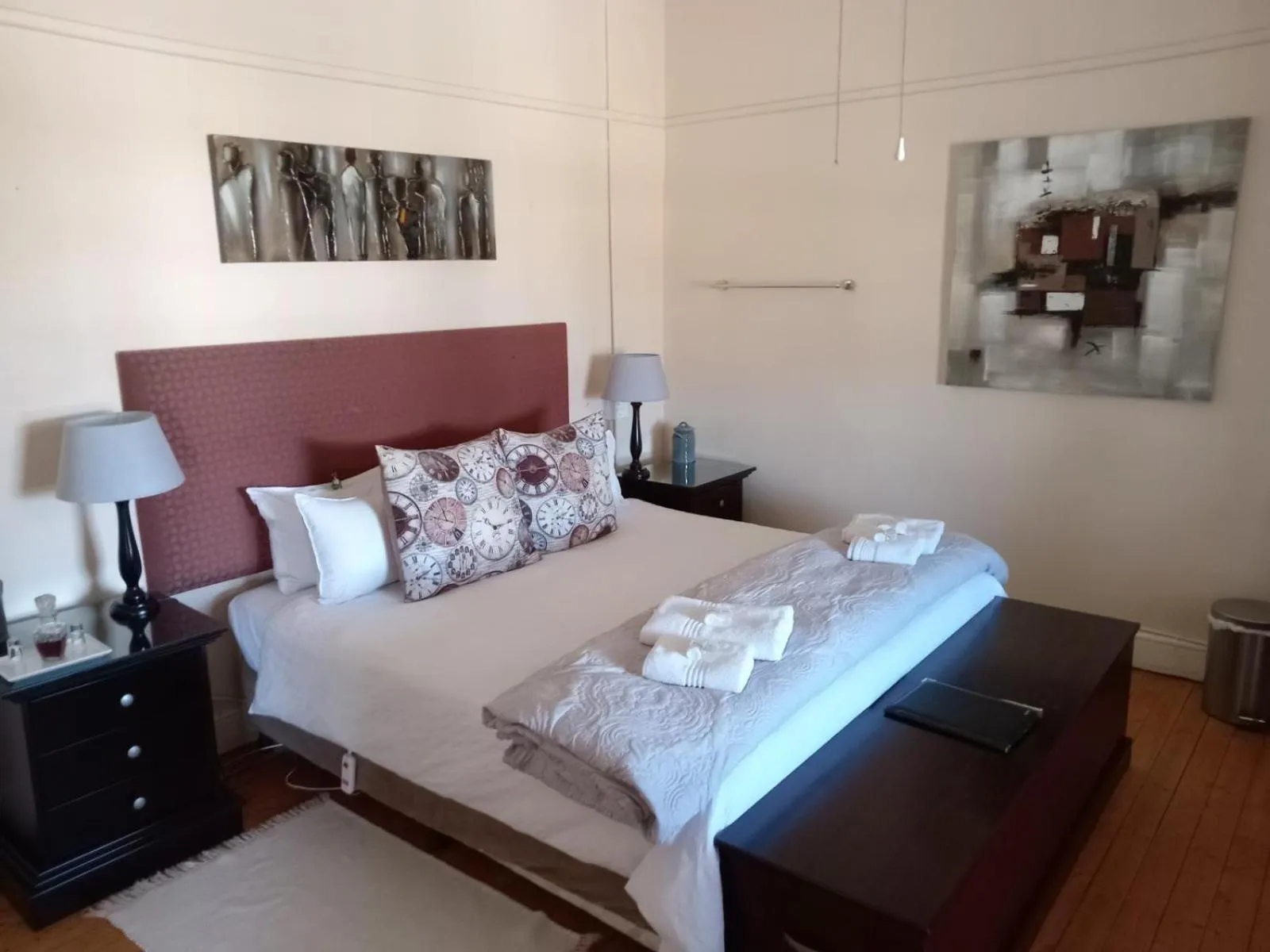 Bed in Stellar Dust Guesthouse Previously The Blue Moon Guesthouse