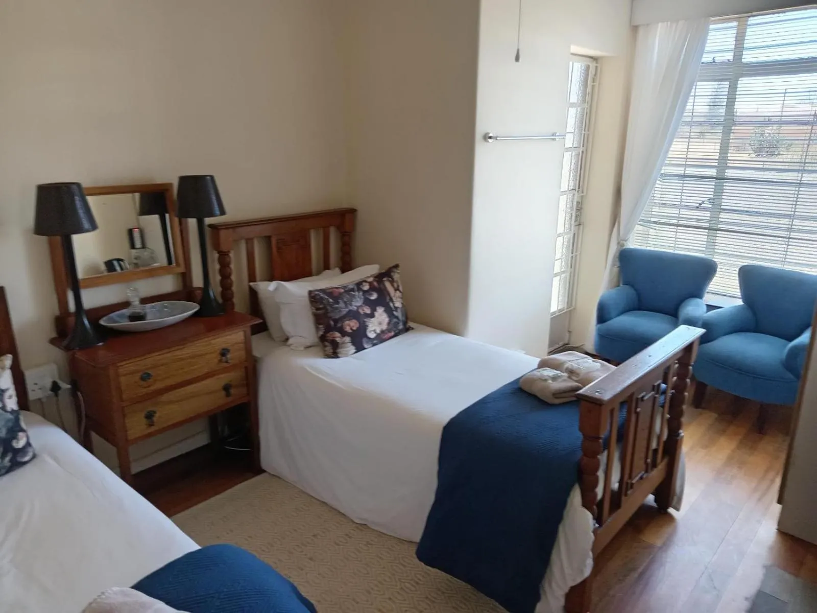 Bed in Stellar Dust Guesthouse Previously The Blue Moon Guesthouse