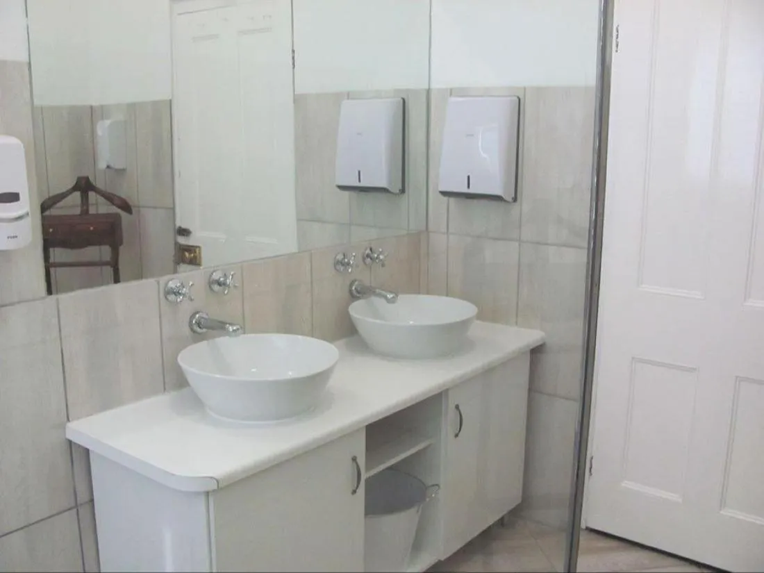 Bathroom in Stellar Dust Guesthouse Previously The Blue Moon Guesthouse