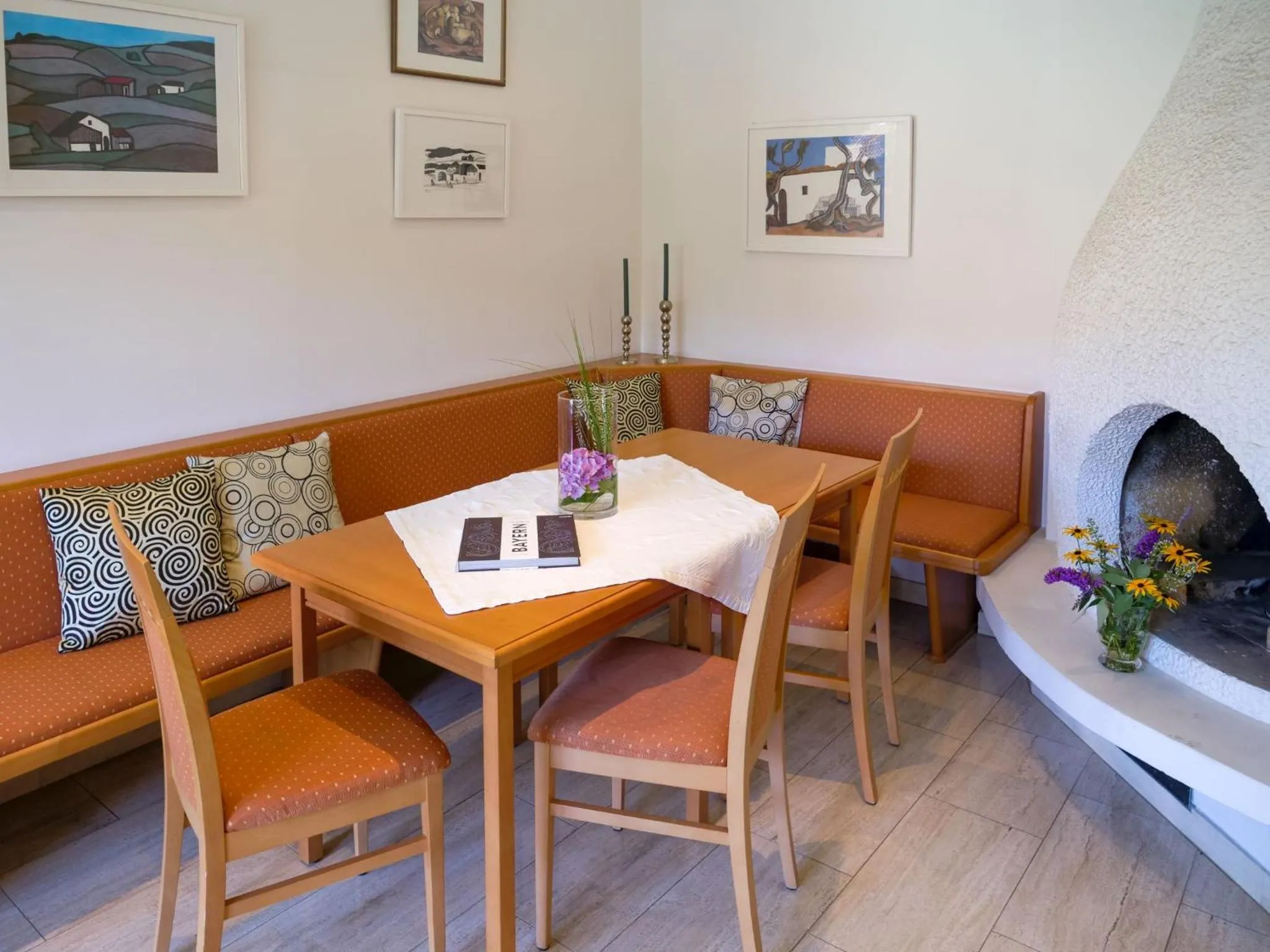 Seating area in Hotel Garni Christl