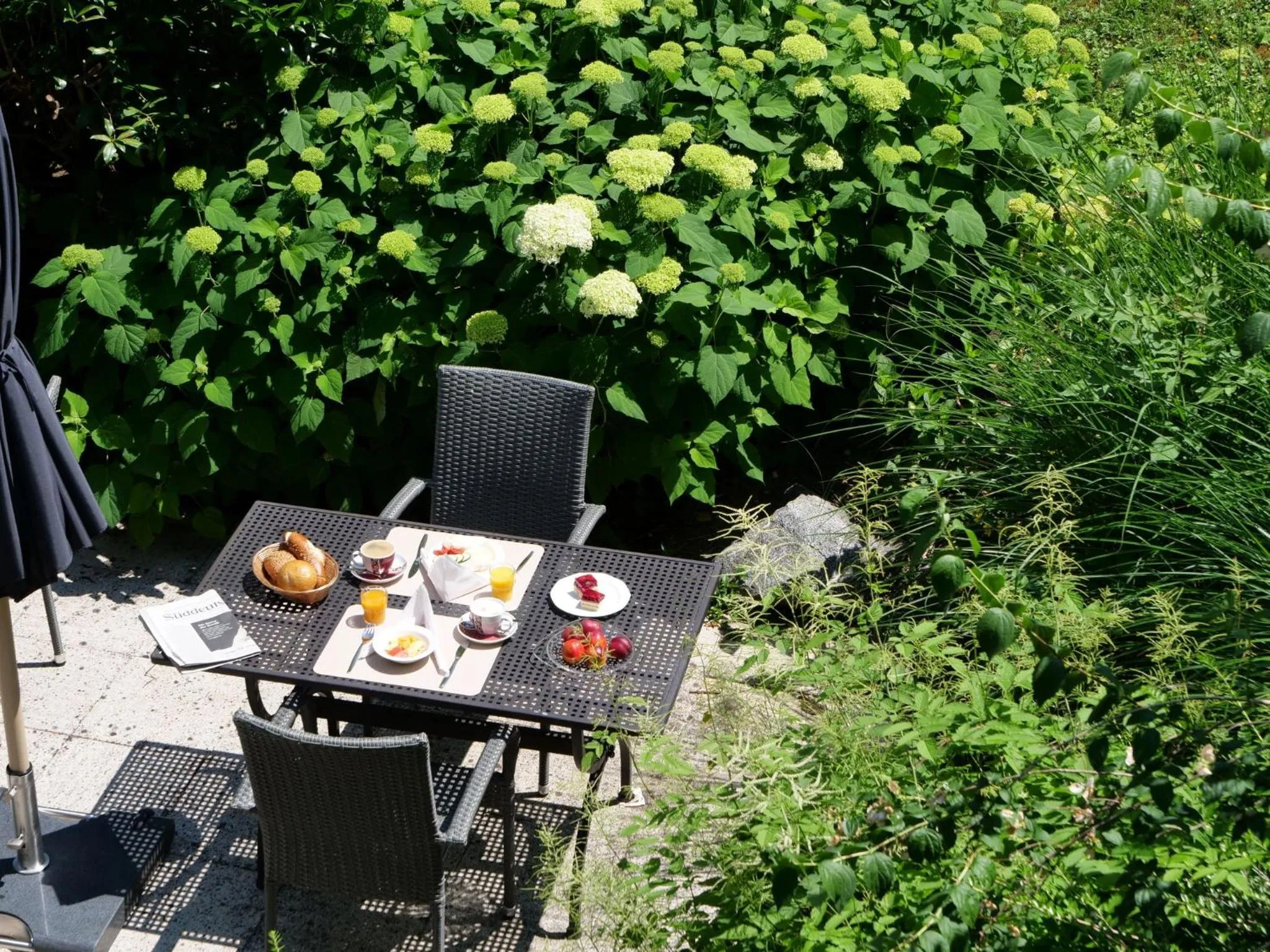 Garden in Hotel Garni Christl