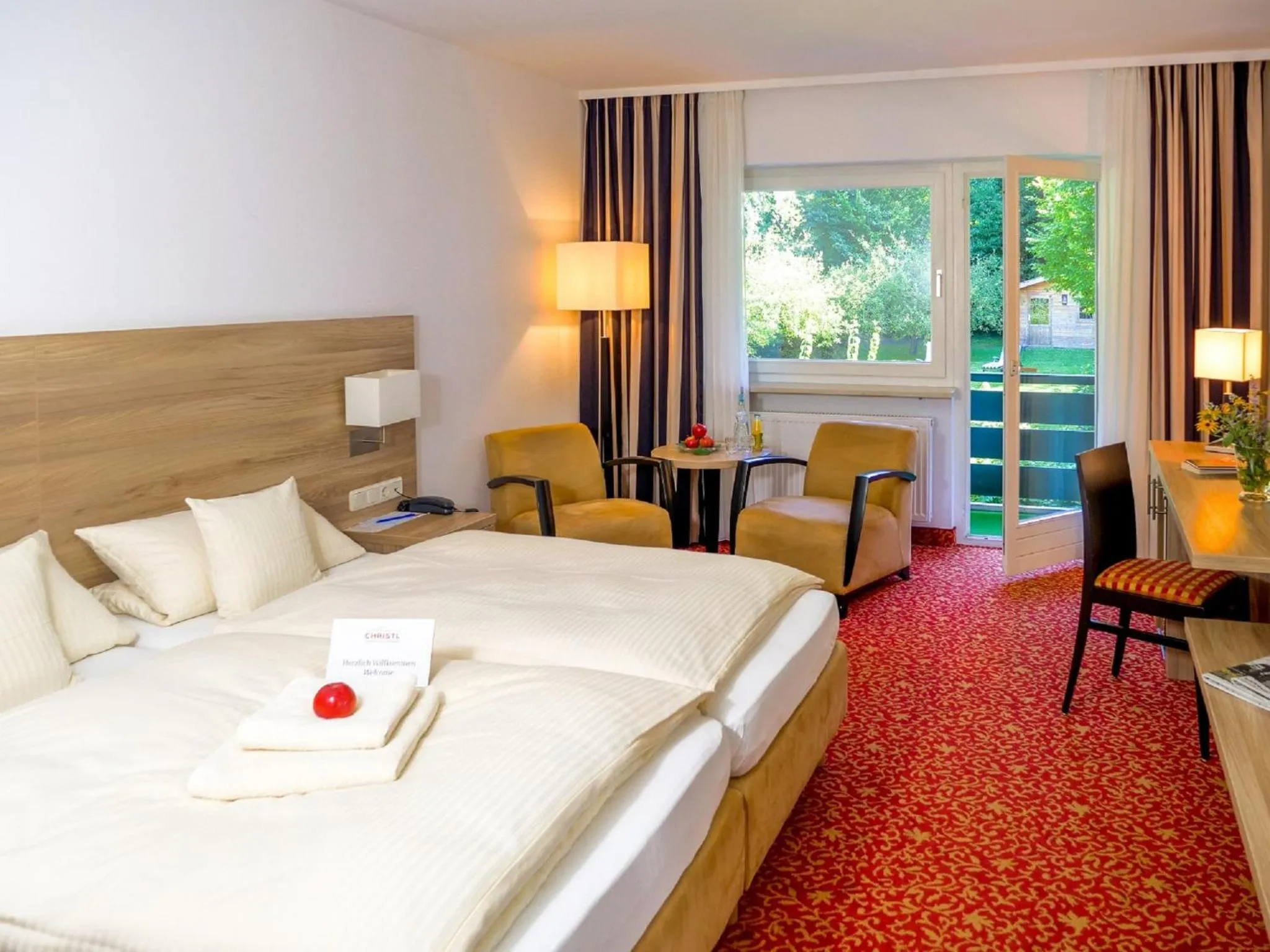 Bed in Hotel Garni Christl