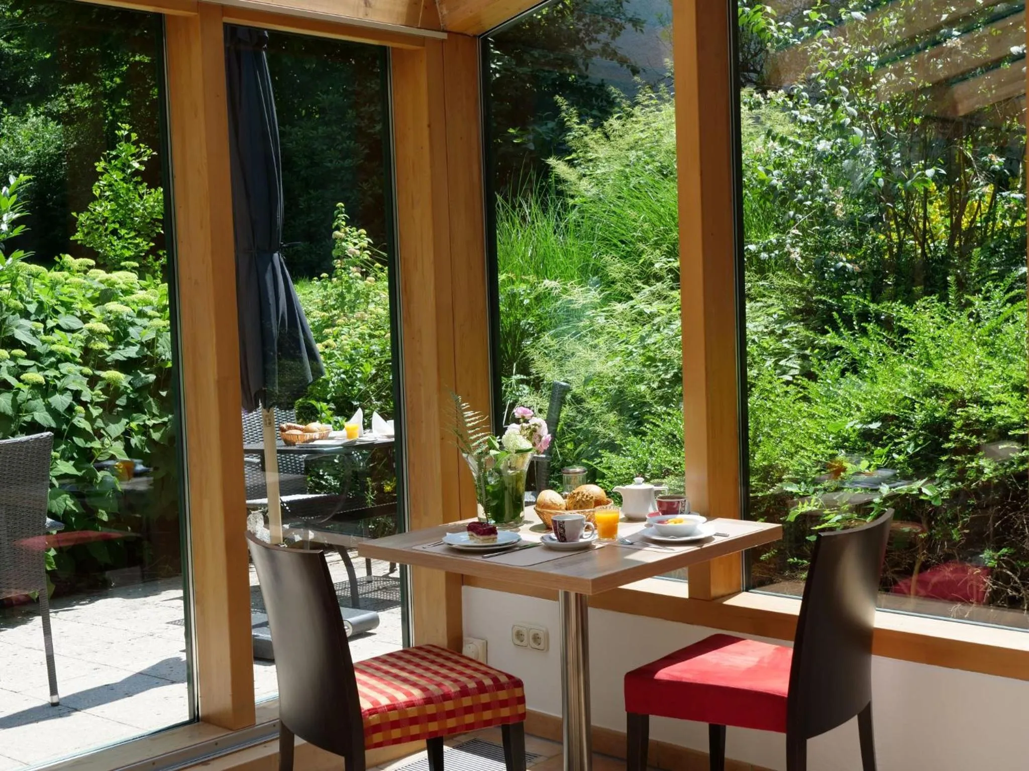 Seating area in Hotel Garni Christl