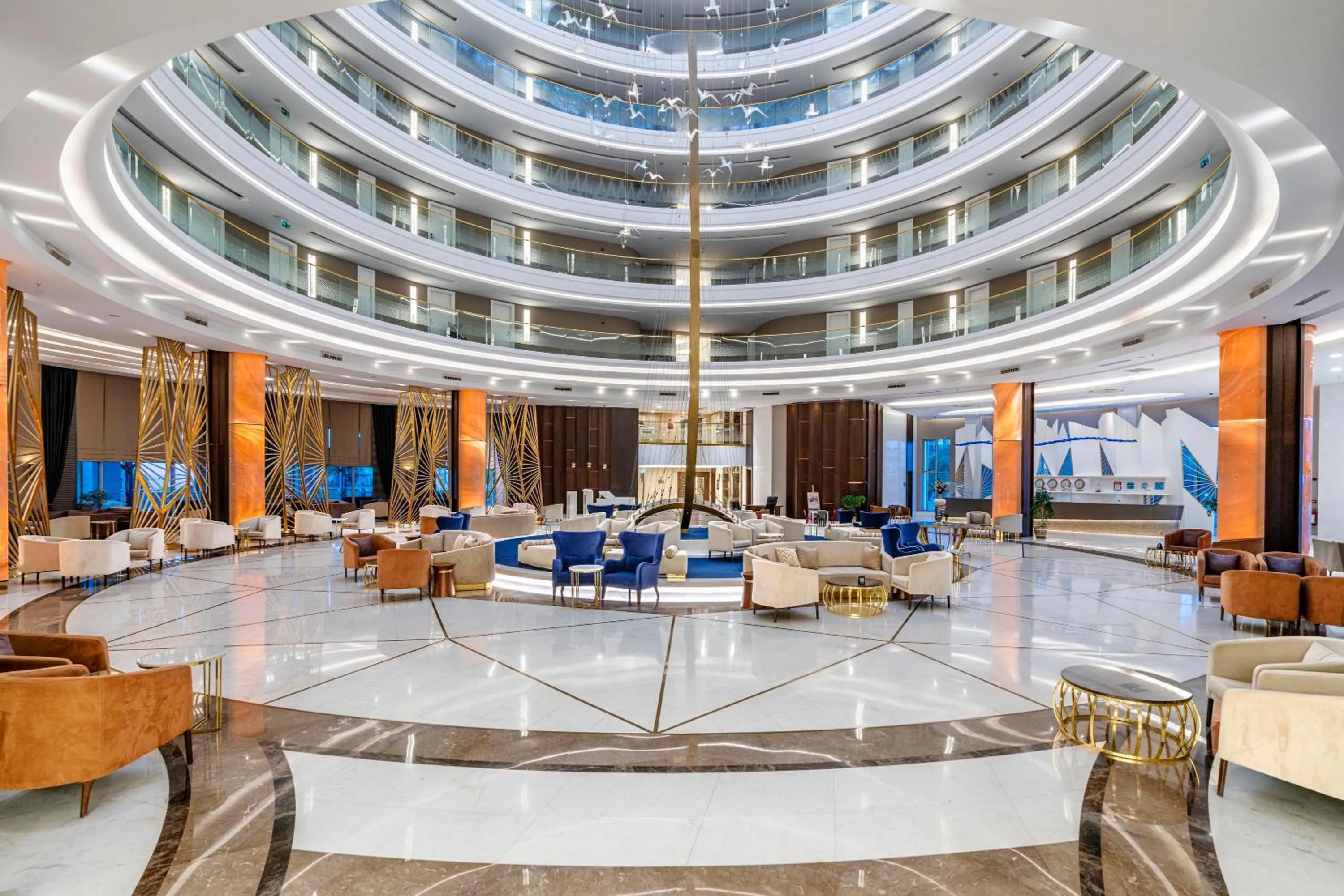Lobby or reception in Kirman Sidemarin Beach & Spa - All Inclusive