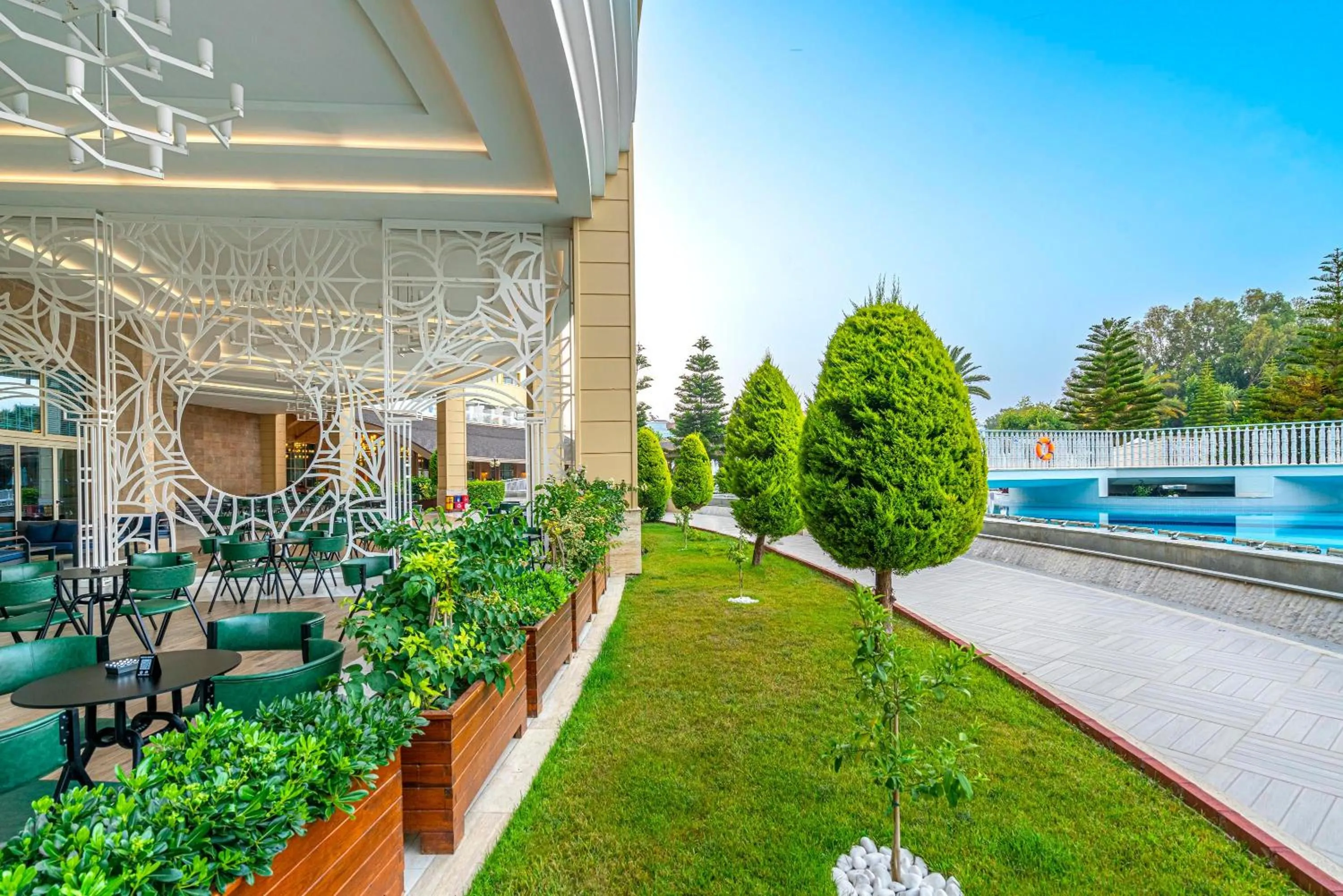 Balcony/Terrace in Sidemarin Kirman Premium - Ultra All Inclusive