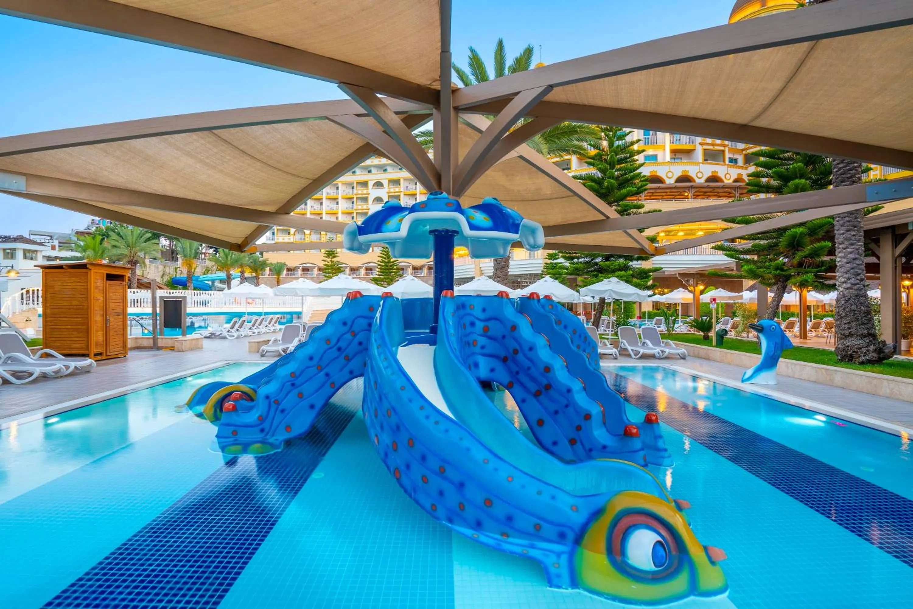 Children play ground, Water Park in Kirman Sidemarin Beach & Spa - All Inclusive