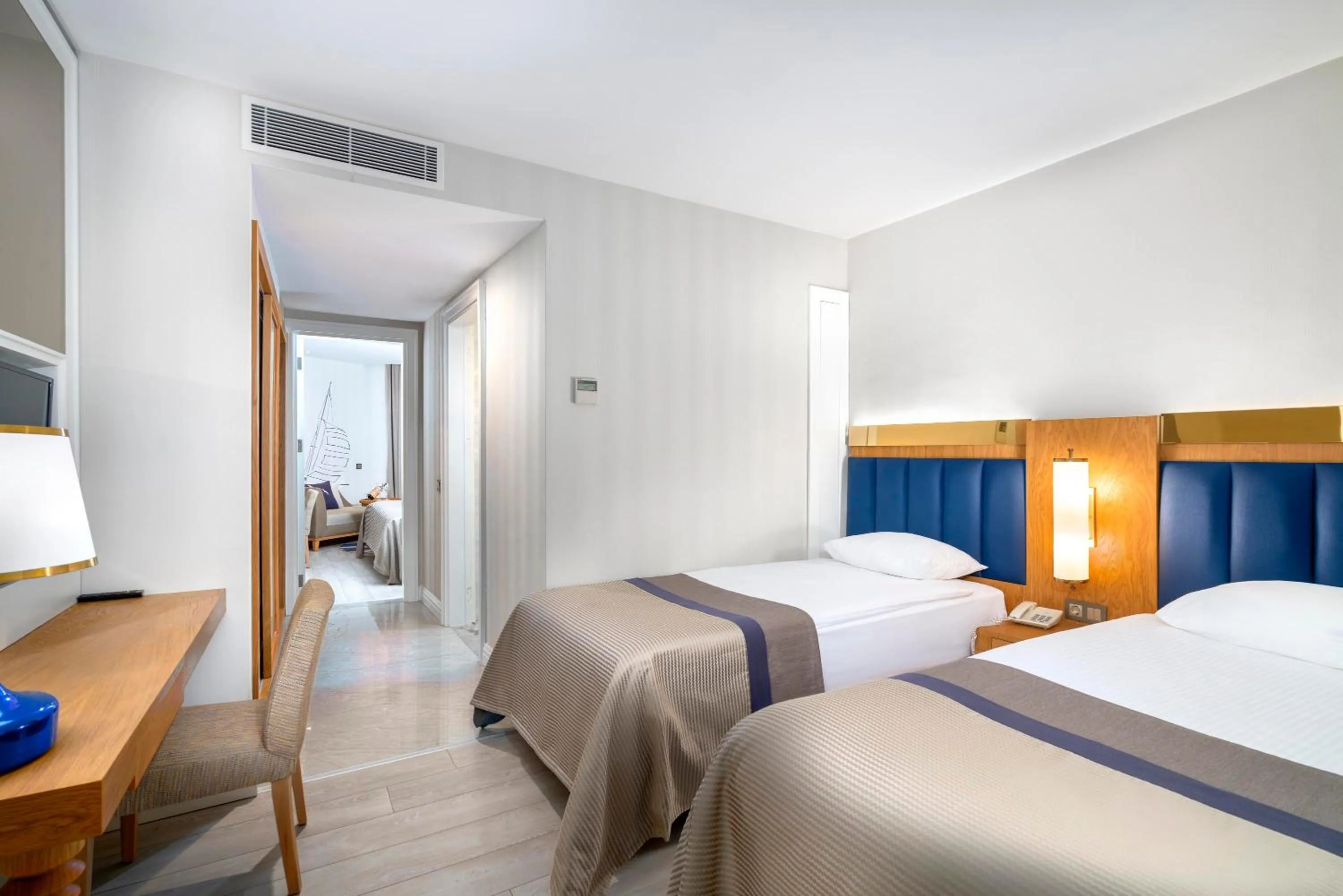 Bed in Kirman Sidemarin Beach & Spa - All Inclusive