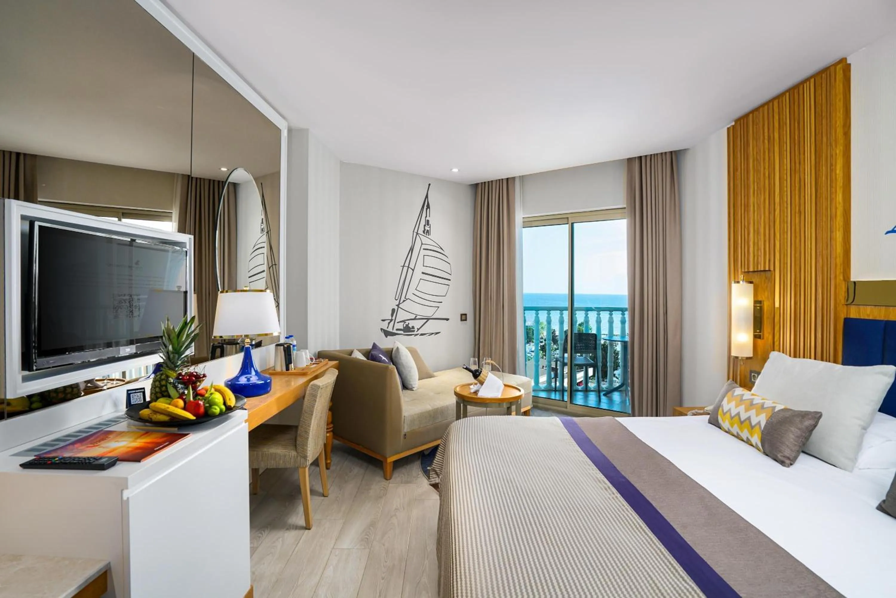 Photo of the whole room, Bed in Sidemarin Kirman Premium - Ultra All Inclusive