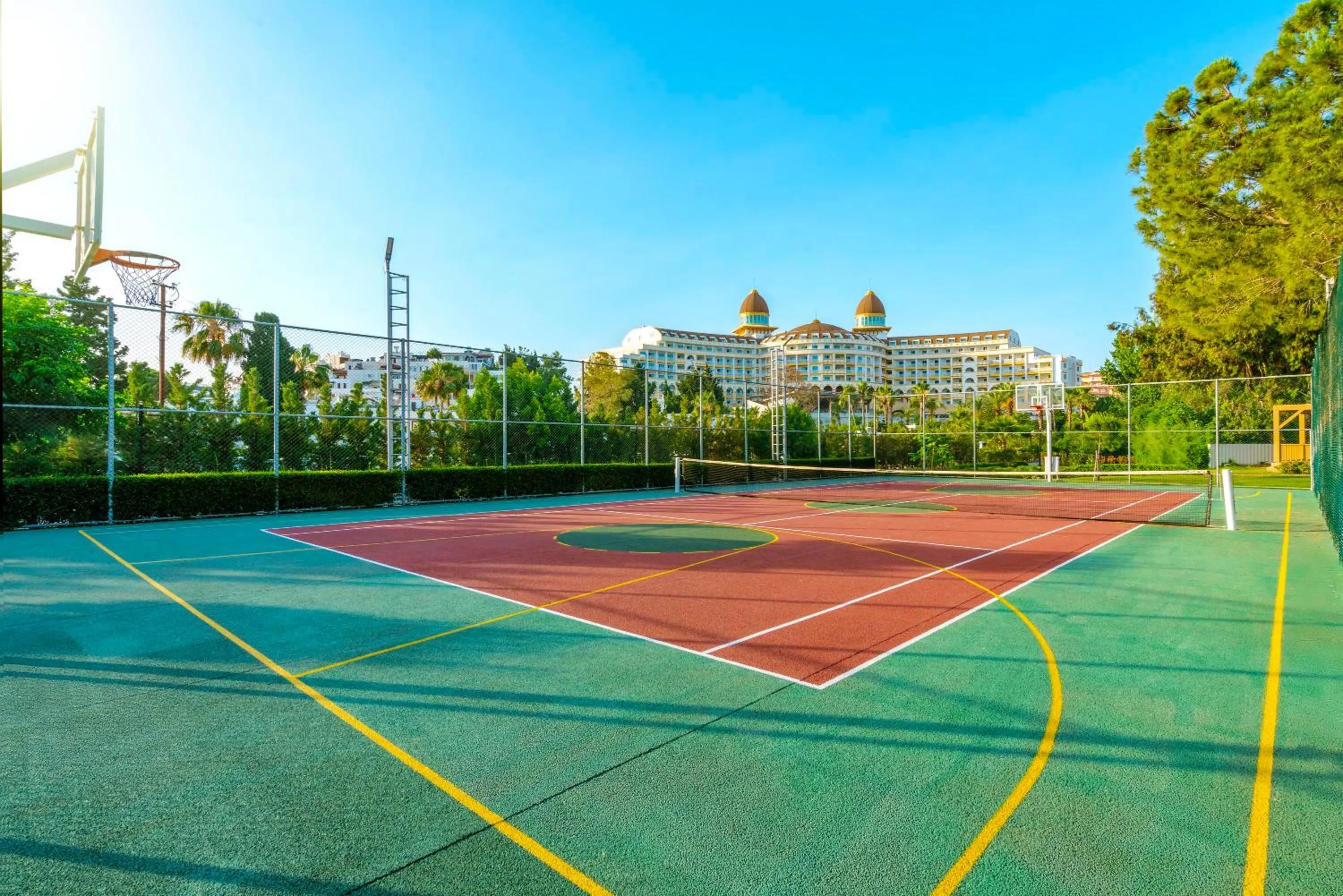 Tennis court, Tennis/Squash in Kirman Sidemarin Beach & Spa - All Inclusive