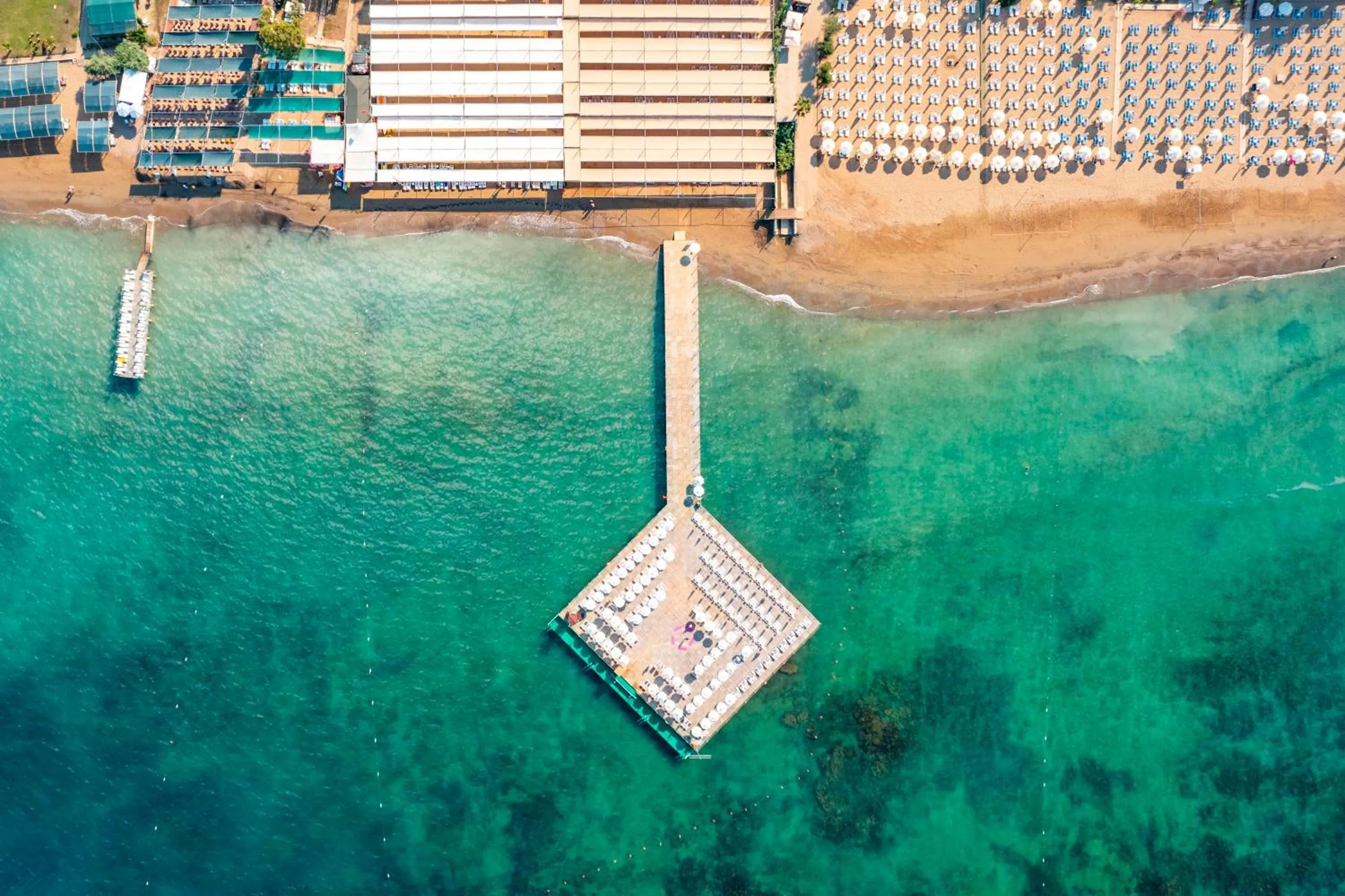 Bird's eye view, Bird's-eye View in Kirman Sidemarin Beach & Spa - All Inclusive