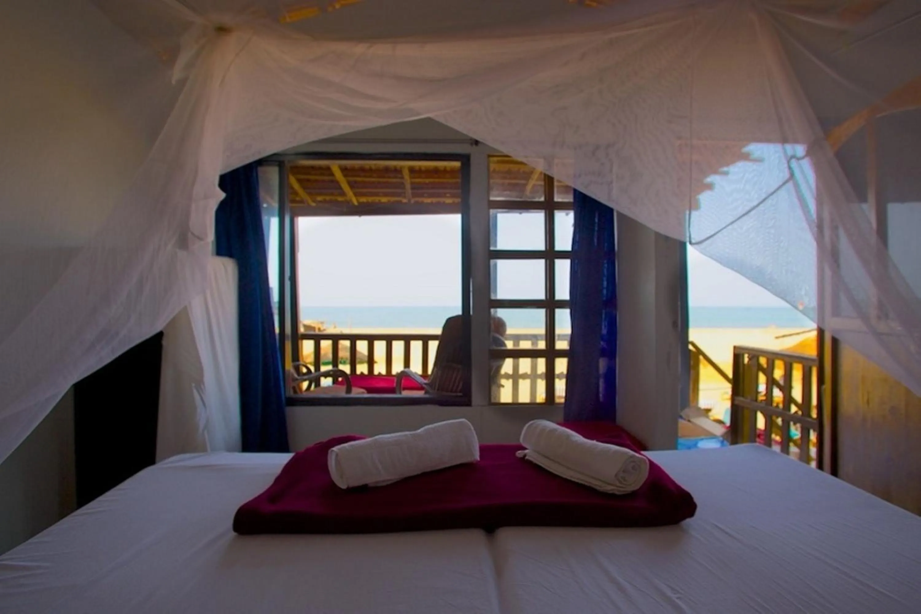 Bedroom, Bed in Om Shanti Beach Stay Patnem