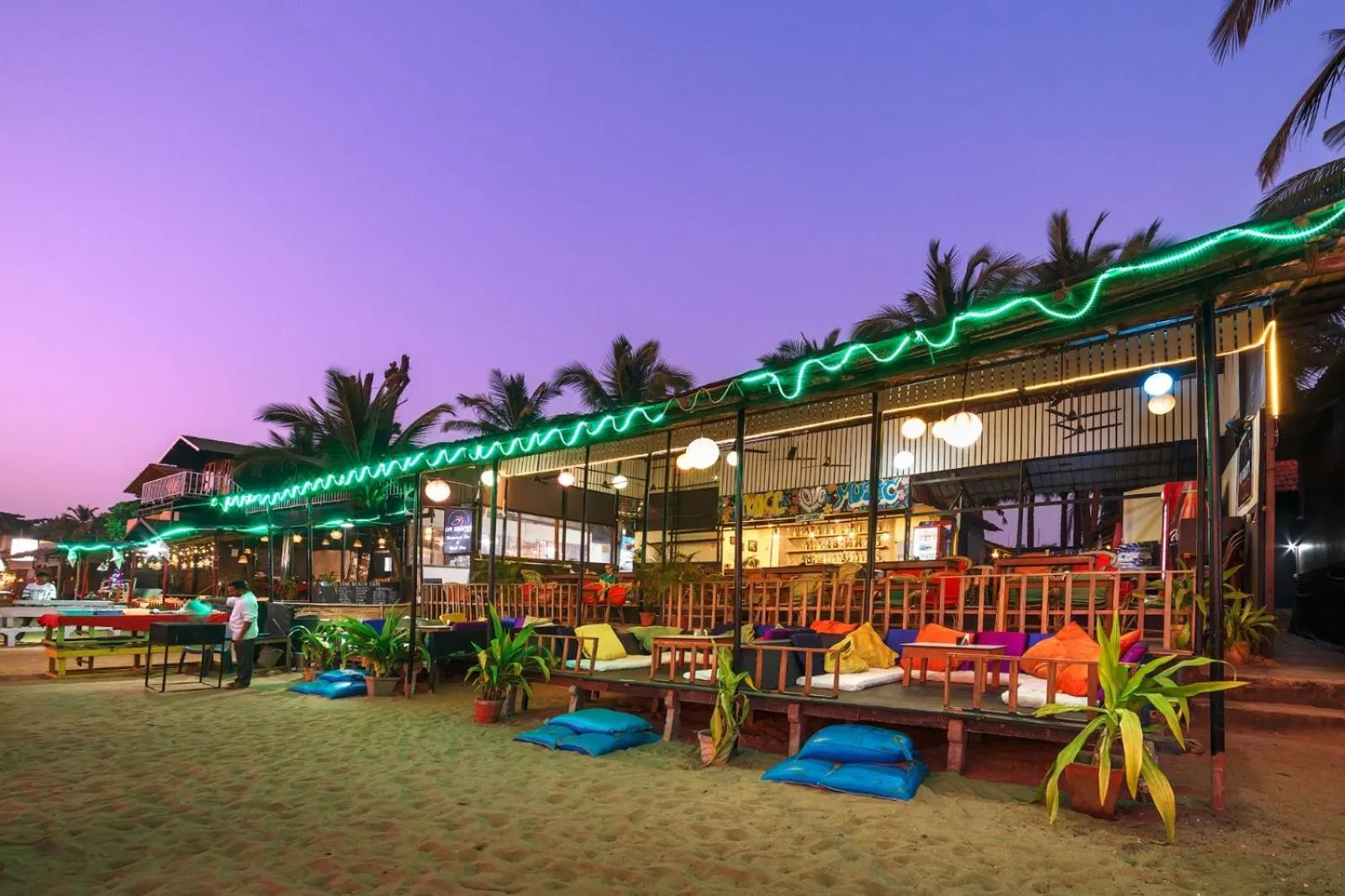 Restaurant/places to eat in Om Shanti Beach Stay Patnem