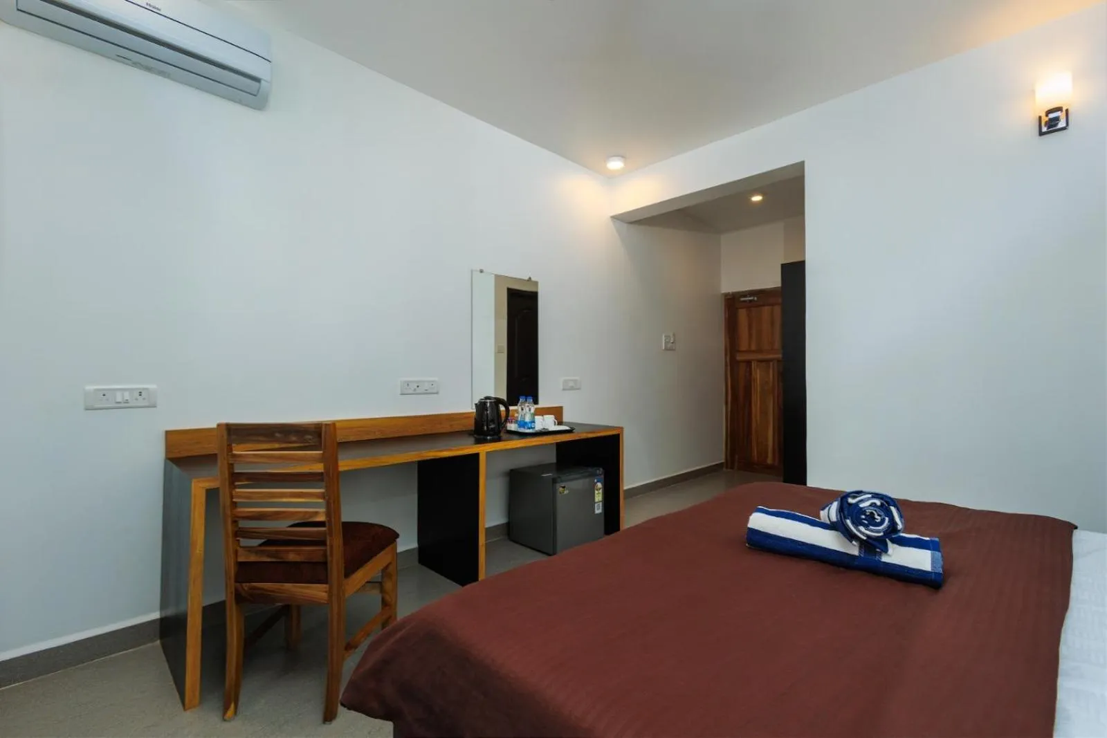 Bedroom in Om Shanti Beach Stay Patnem