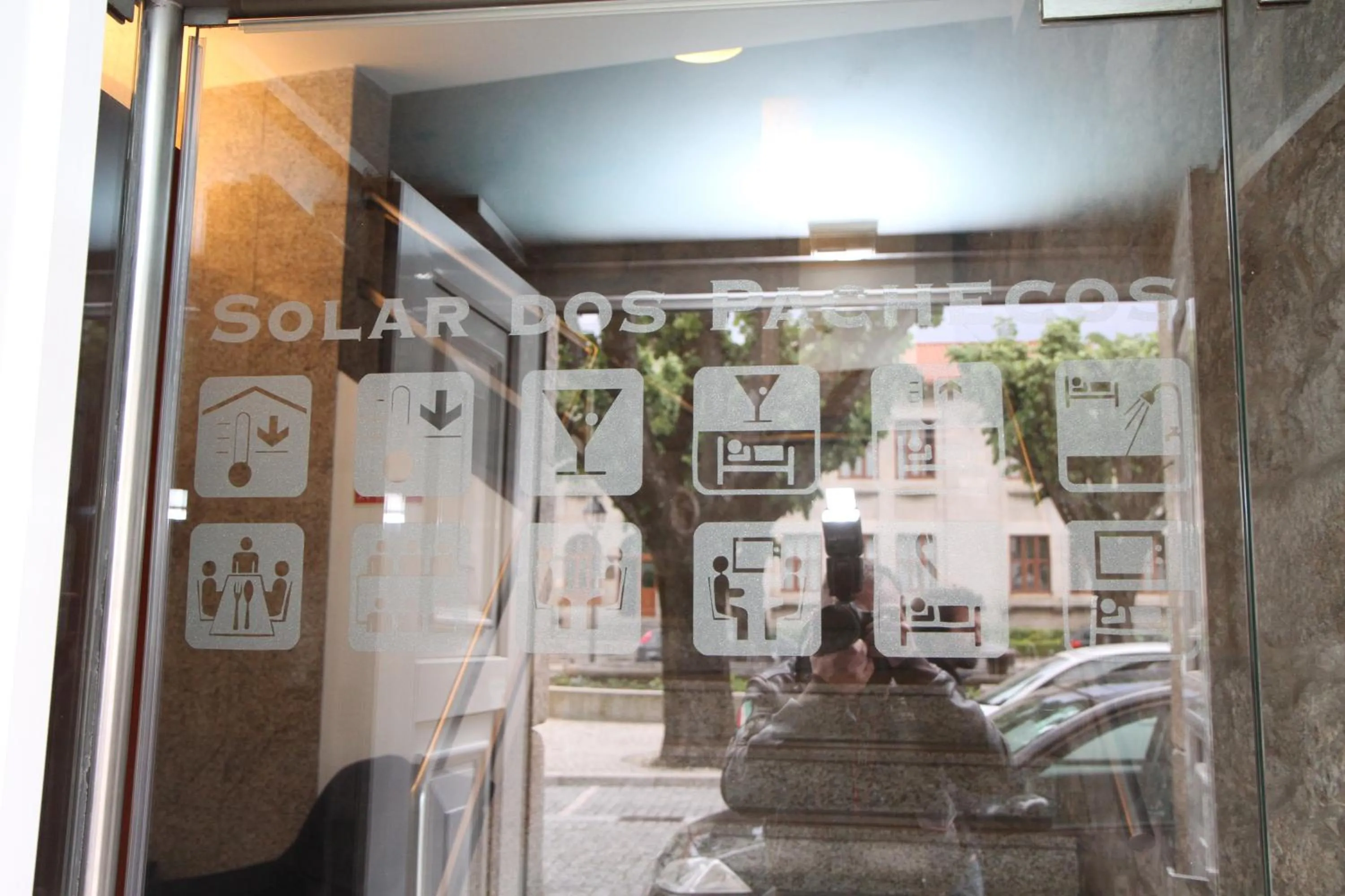 Facade/entrance in Hotel Solar dos Pachecos