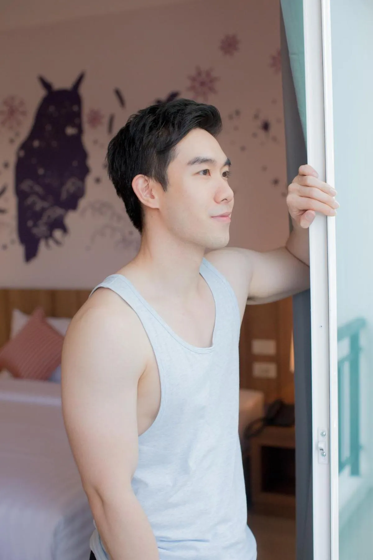 People, Bed in The Bedroom Ladprao 101 Bangkok - SHA