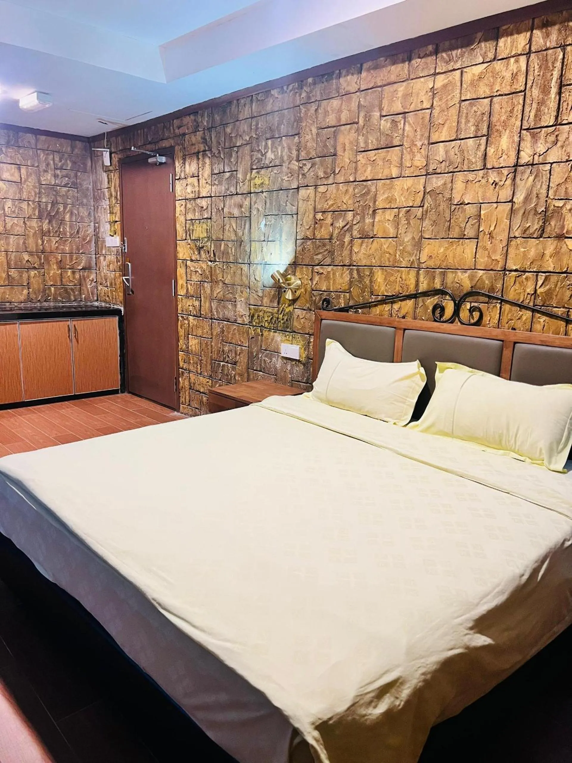 Bed in K Garden Hotel Sungai Petani