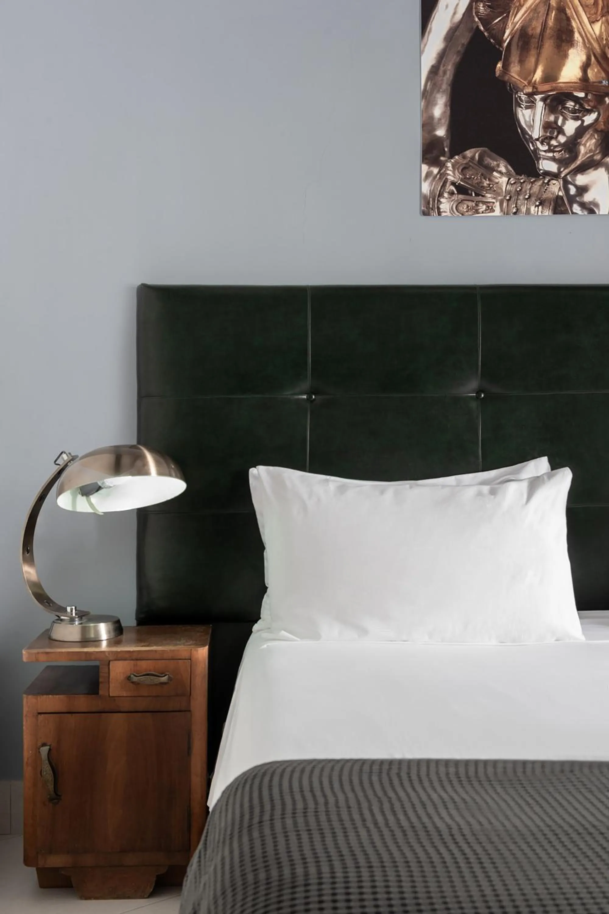 Bed in Petrucci Garden B&B