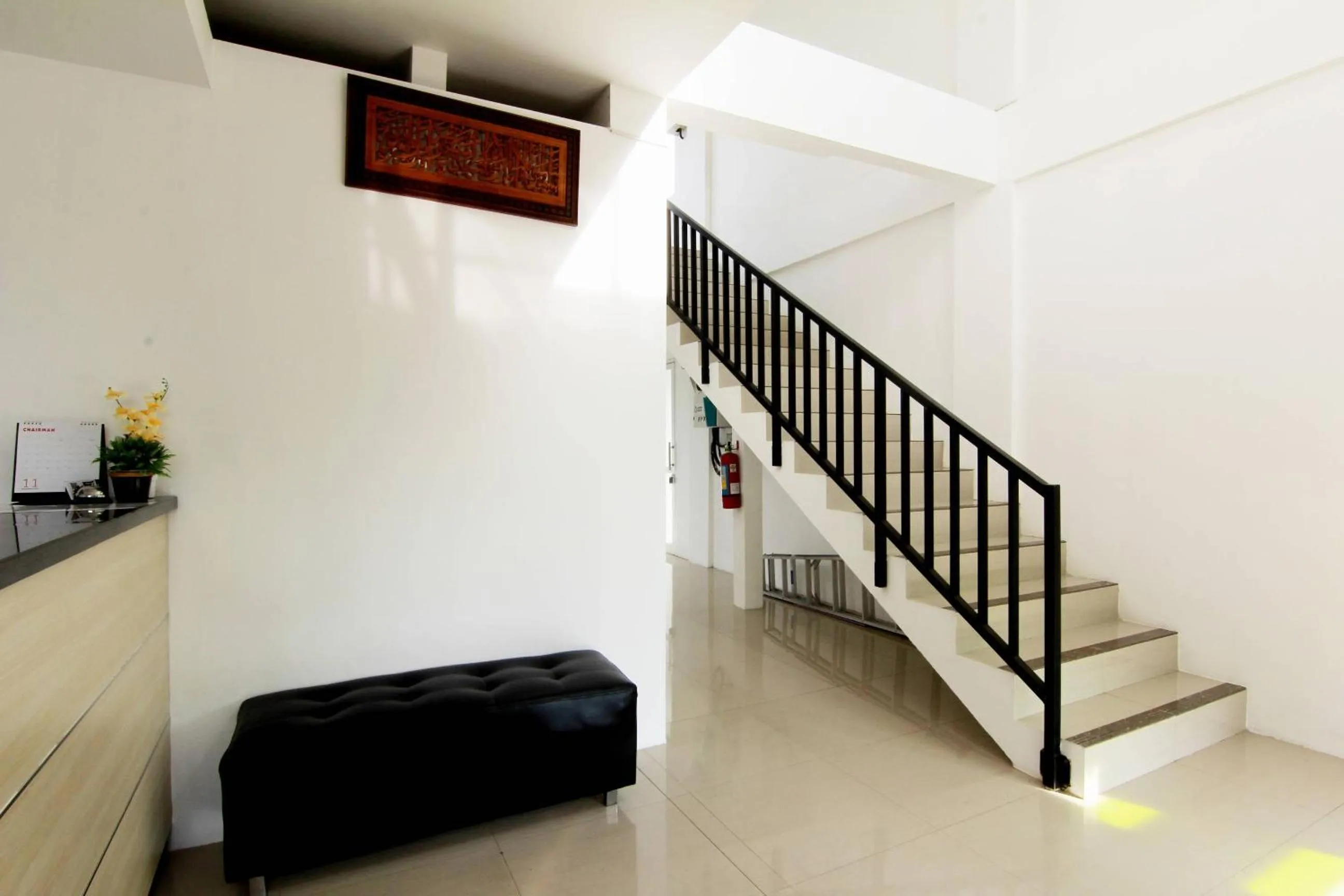 Lobby or reception in Alzara Hotel Syariah