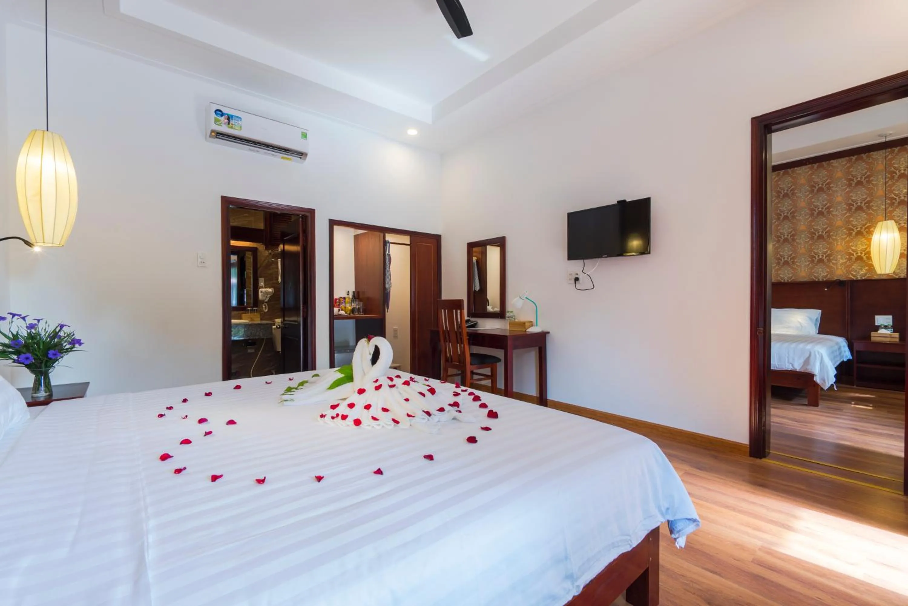 Bedroom, Bed in Phu Quoc Villa
