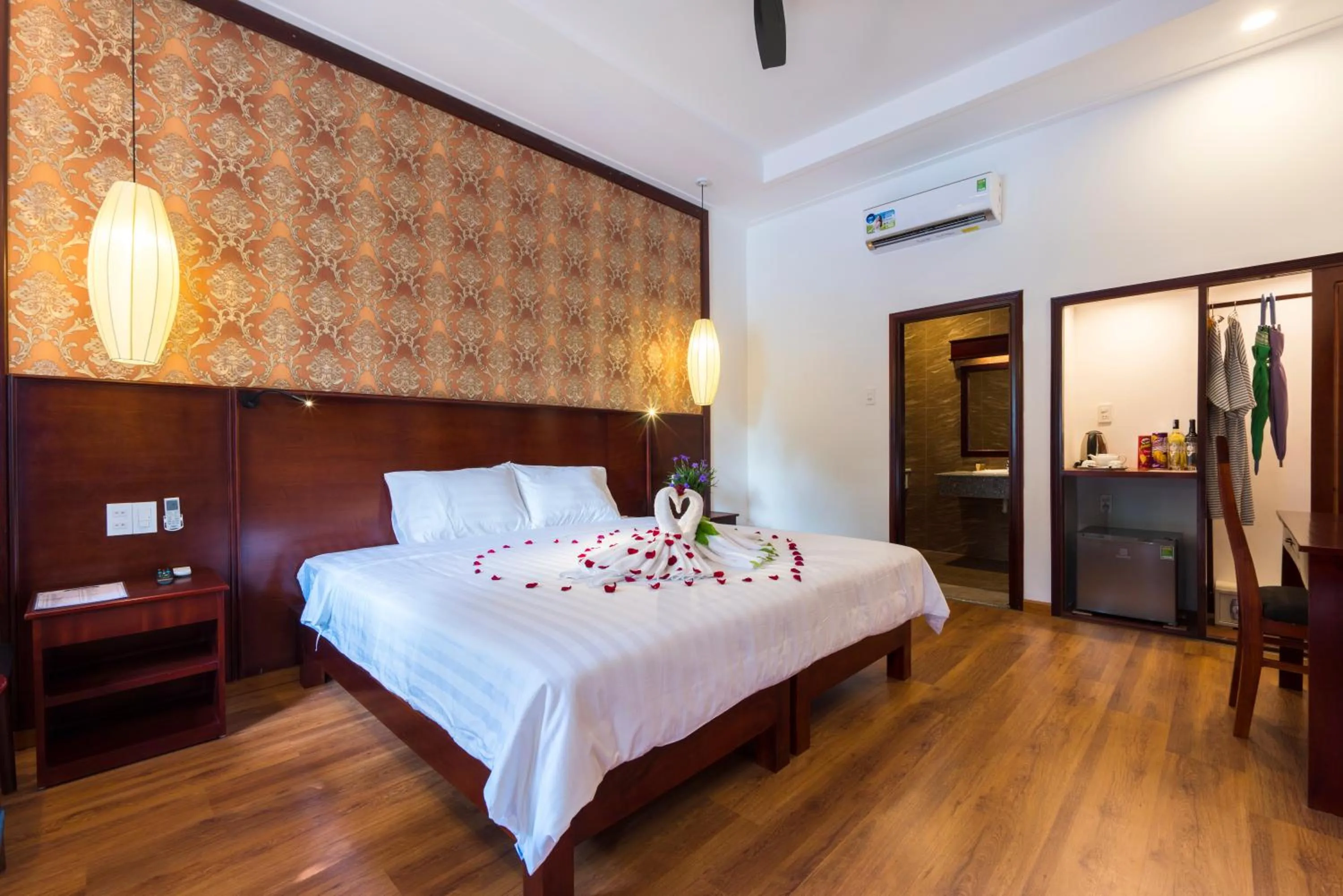 Bedroom, Bed in Phu Quoc Villa