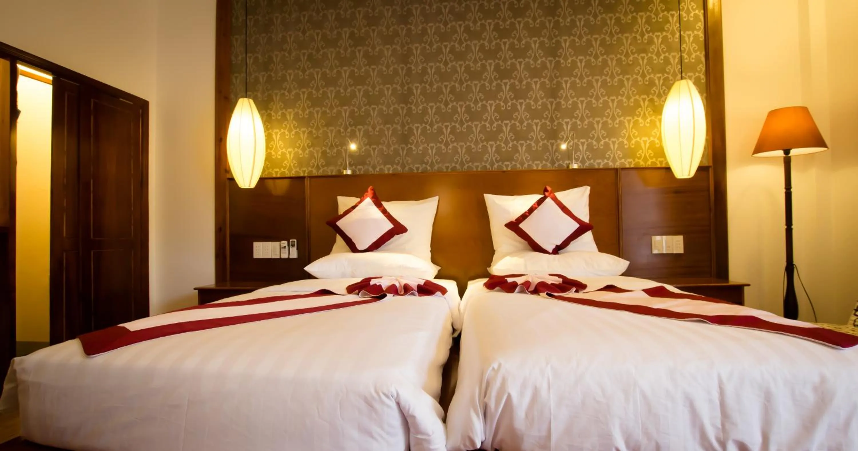 Bedroom, Bed in Phu Quoc Villa