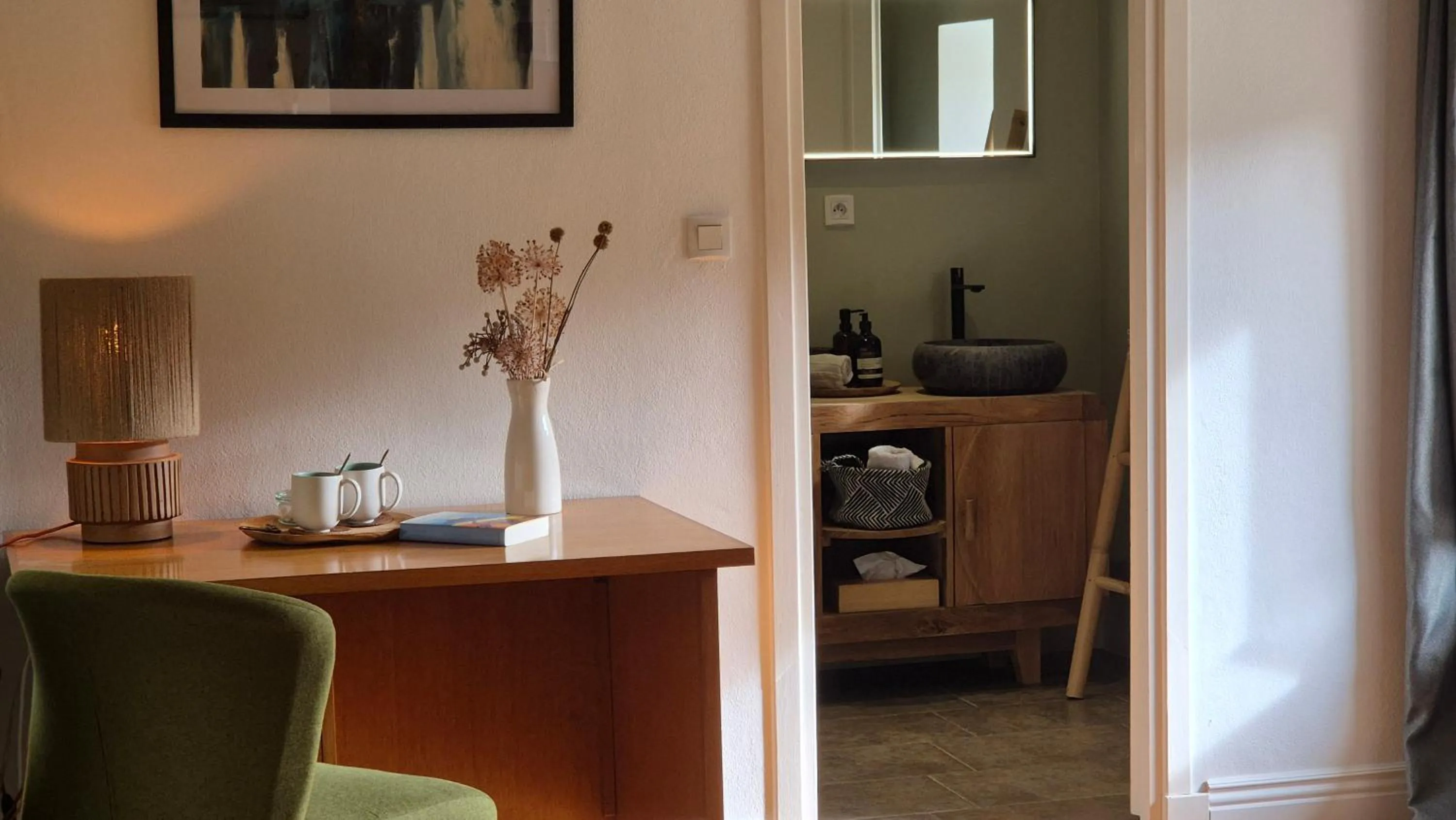 Seating area in Moulin Renaudiots - Escapade Luxe Refuge cosy & Bourgogne au coin du feu