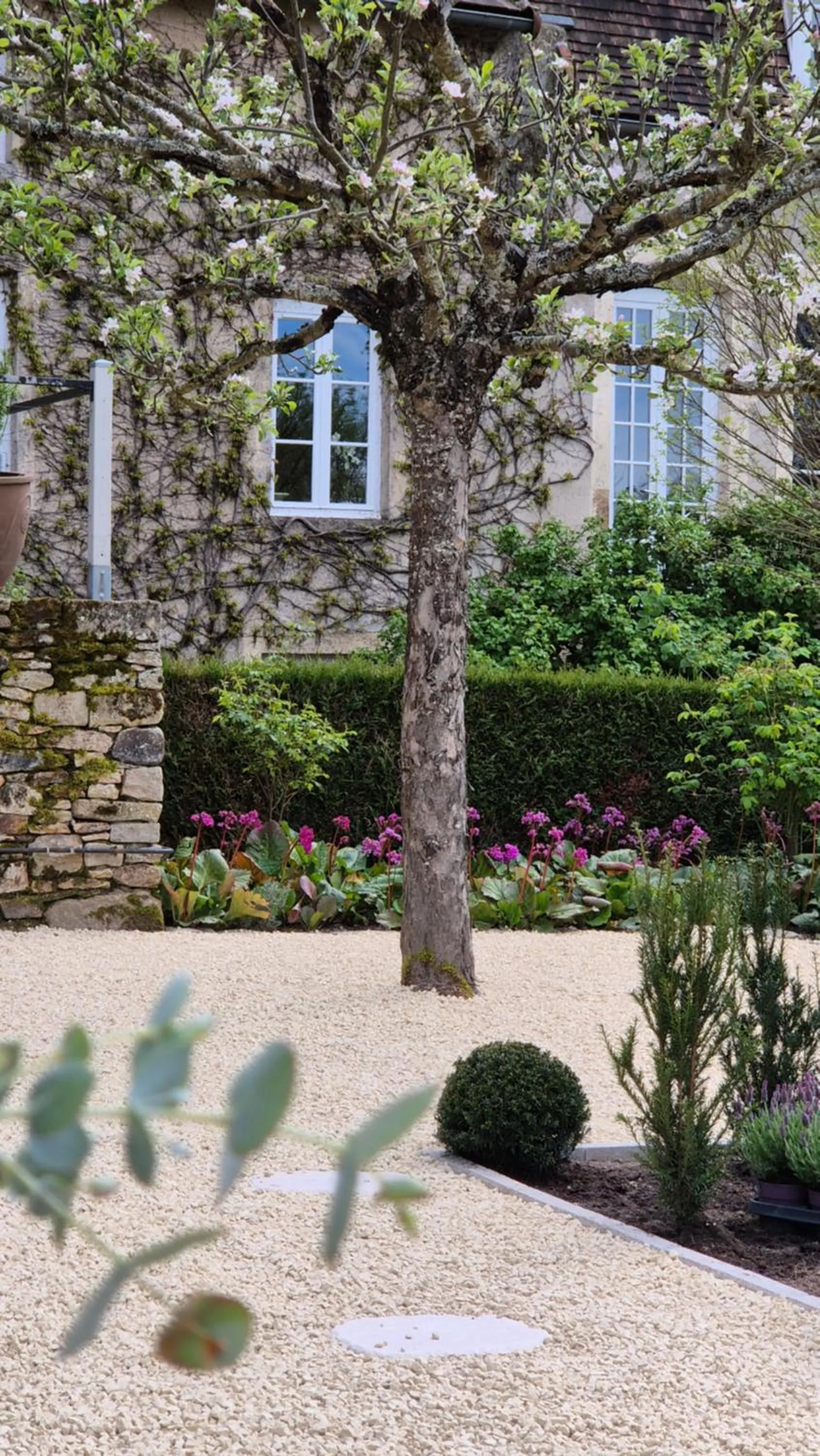 Garden in Moulin Renaudiots - Escapade Luxe Refuge cosy & Bourgogne au coin du feu