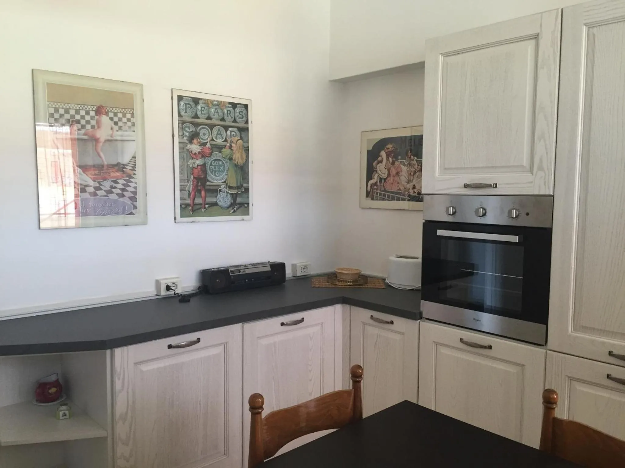 Communal kitchen in B&B Del viaggiatore