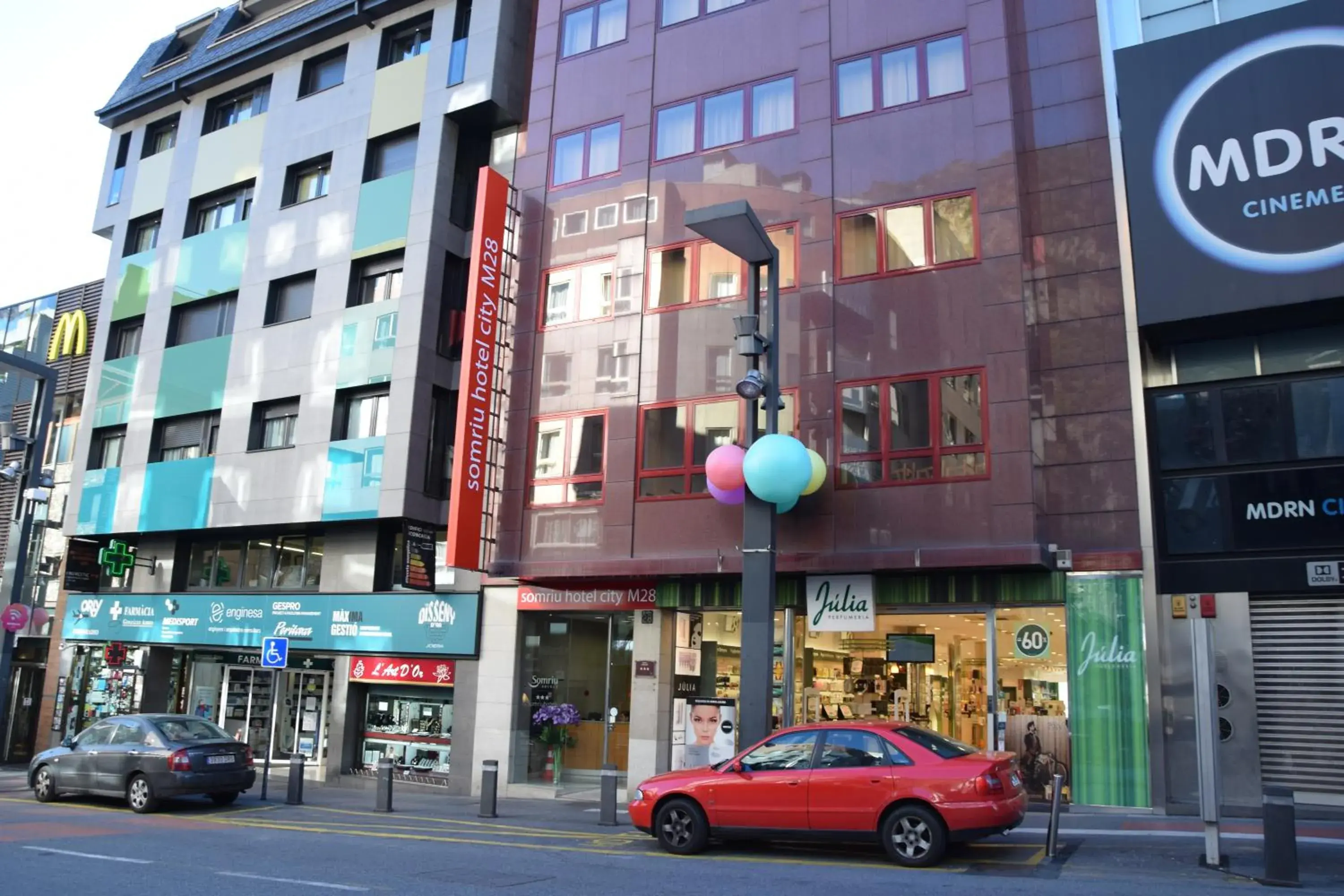 Facade/entrance in Somriu Hotel City M28 Facade/entrance in Somriu Hotel City M28