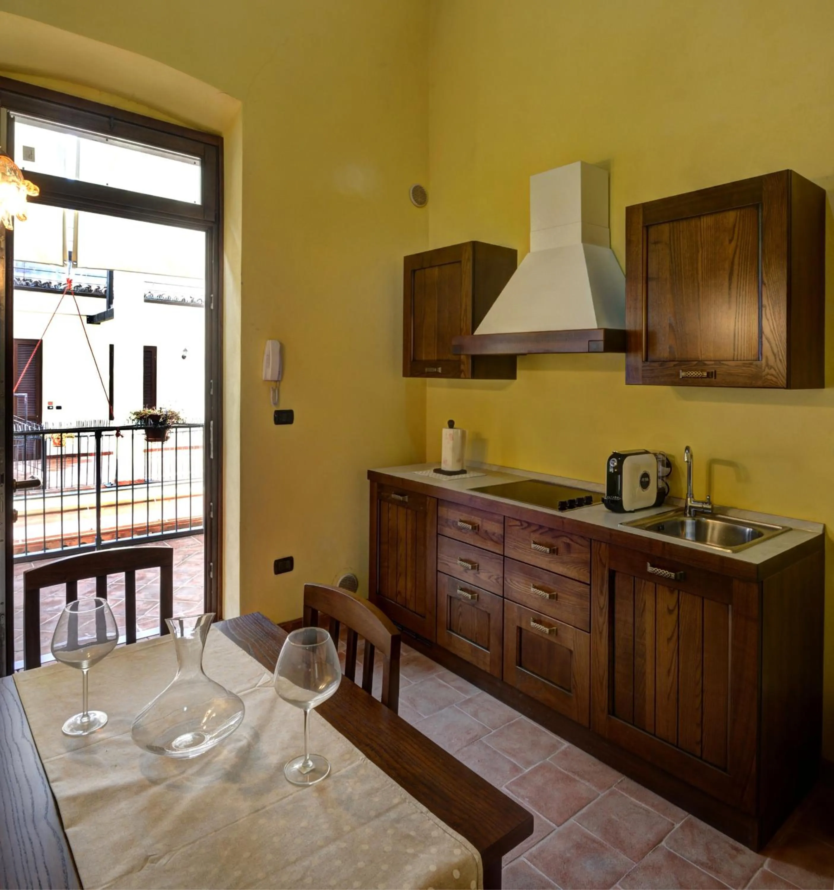 Kitchen or kitchenette in Palazzo Centro Alloggi Vacanza