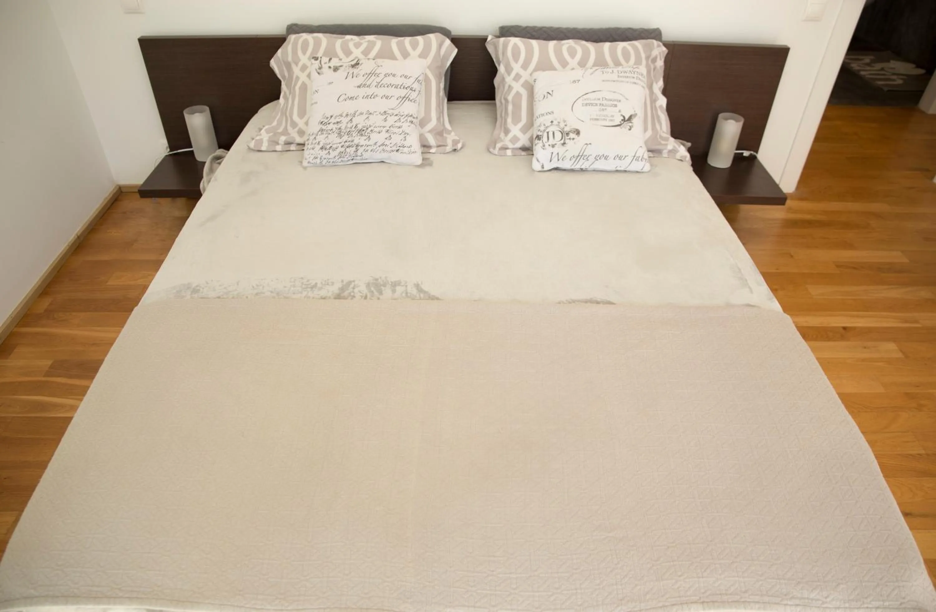 Bedroom, Bed in Infinity White Complex by GK Properties