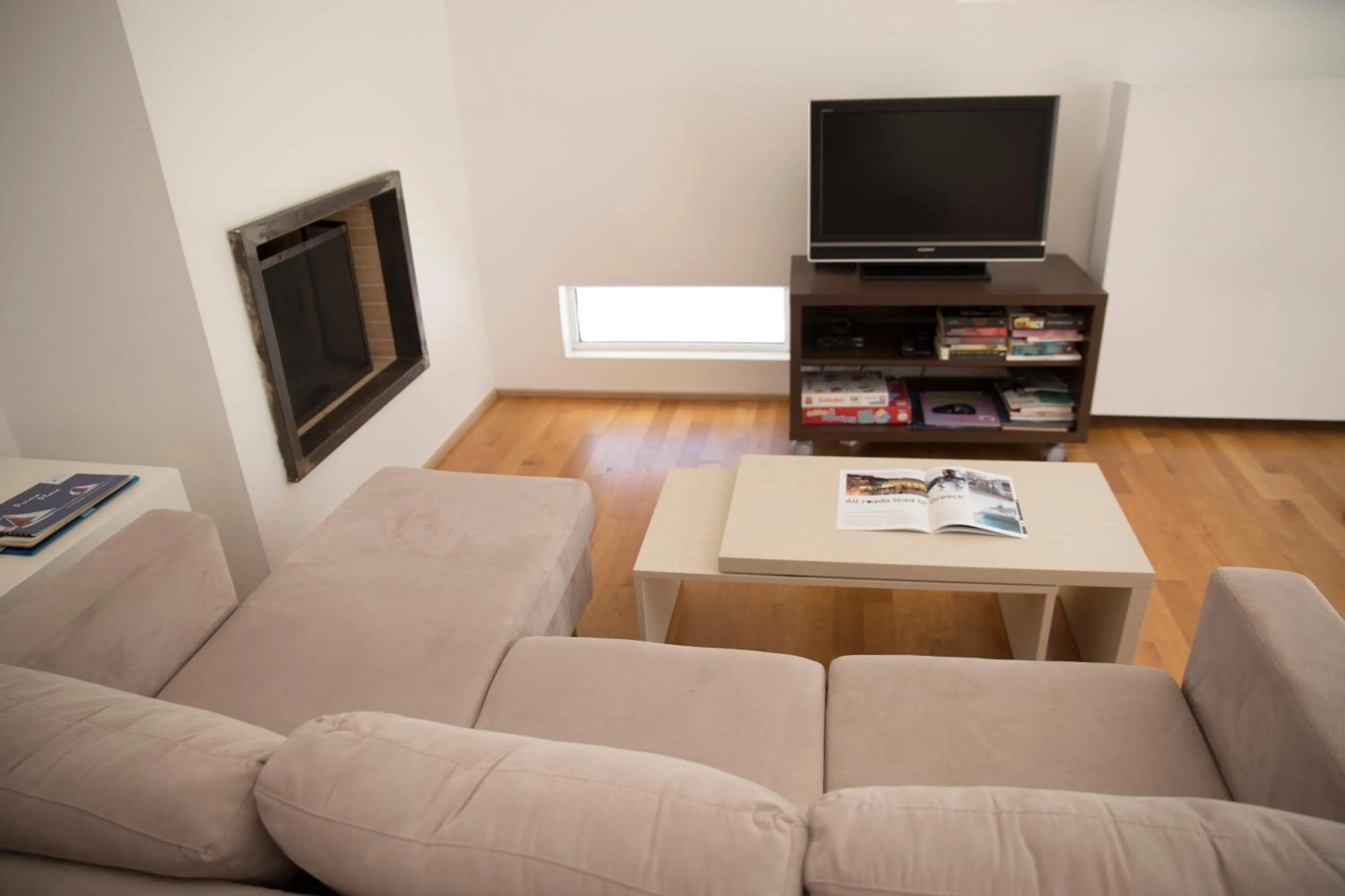Living room in Infinity White Complex by GK Properties