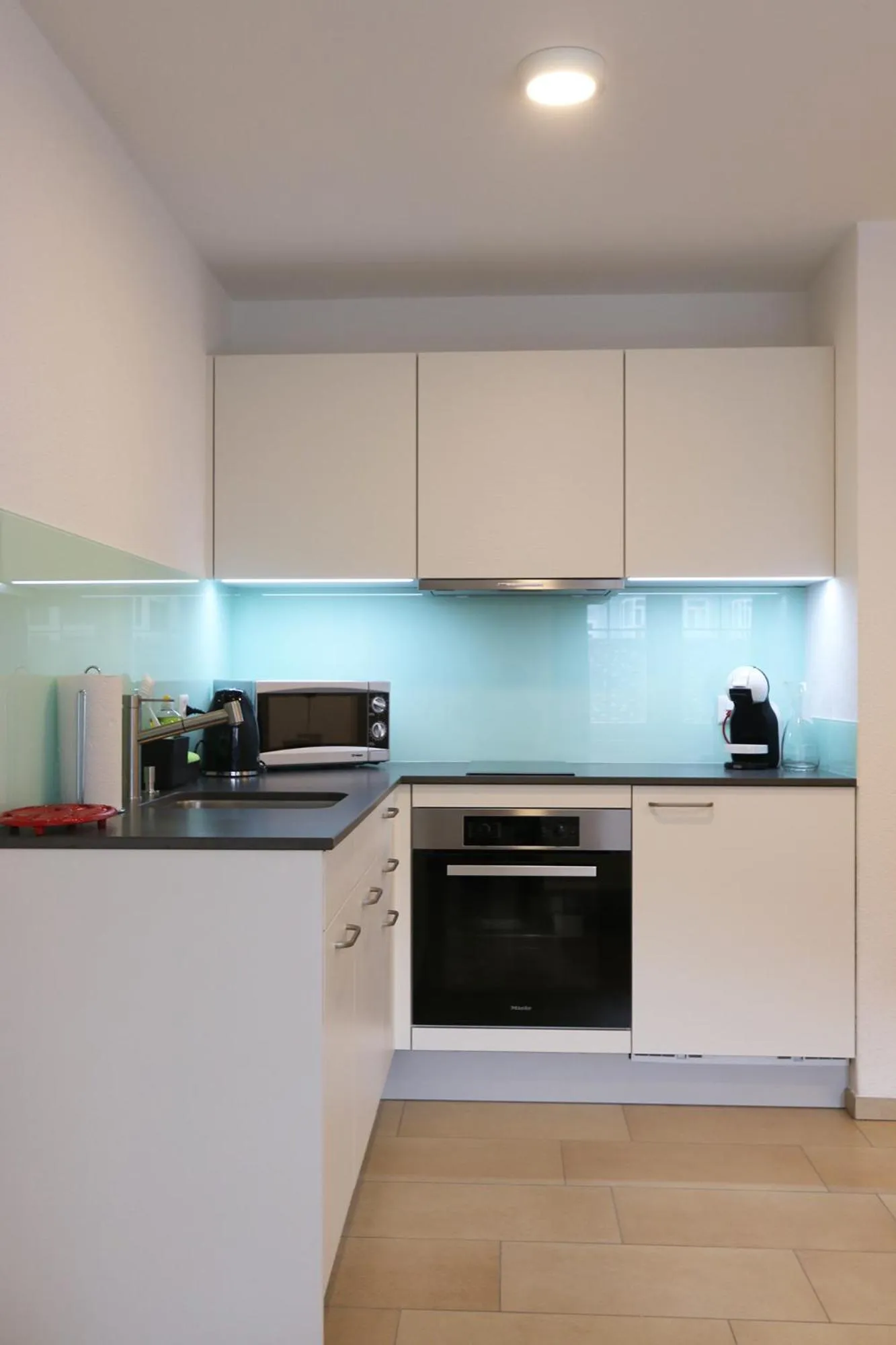 Decorative detail in River Residence