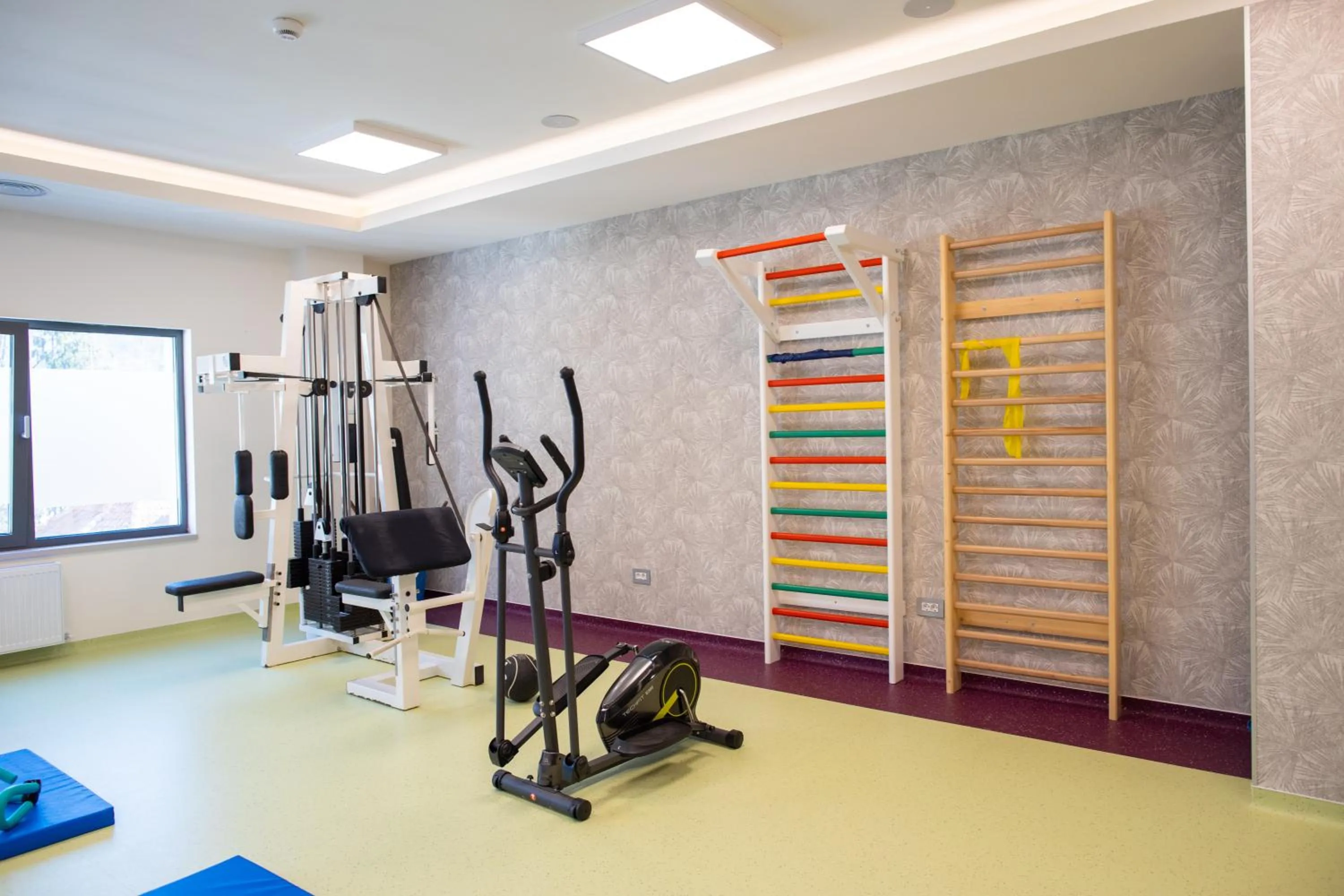 Fitness centre/facilities in Hotel Olanesti & Spa Medical