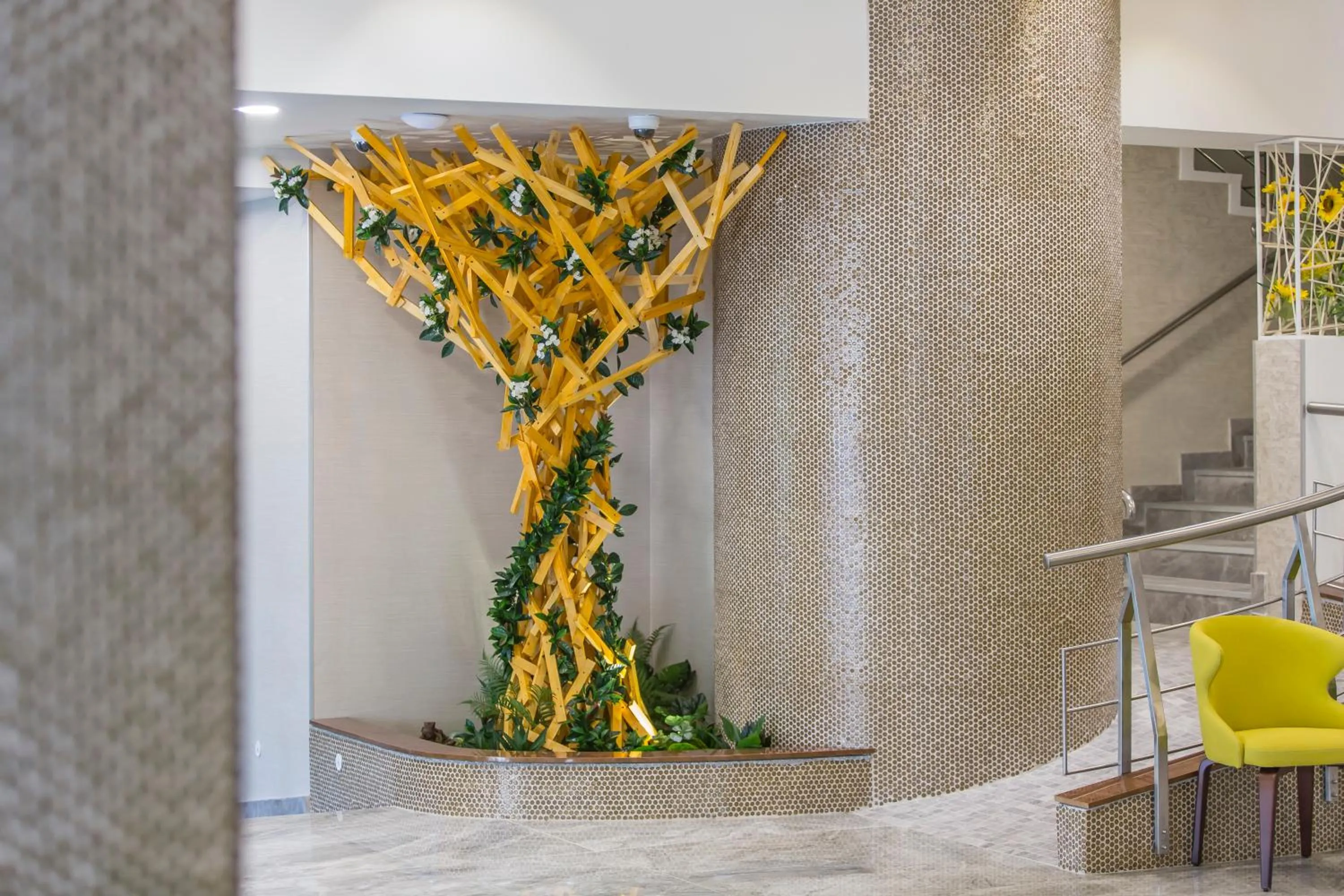 Lobby or reception in Hotel Olanesti & Spa Medical