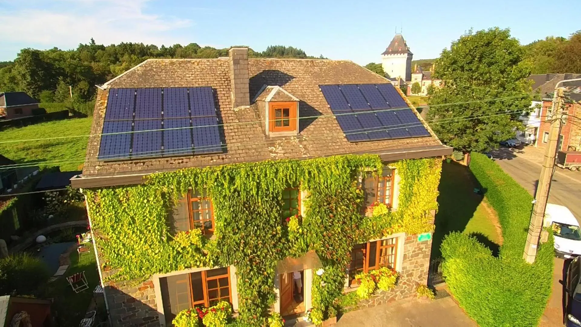 Property building in Ardennes Woods