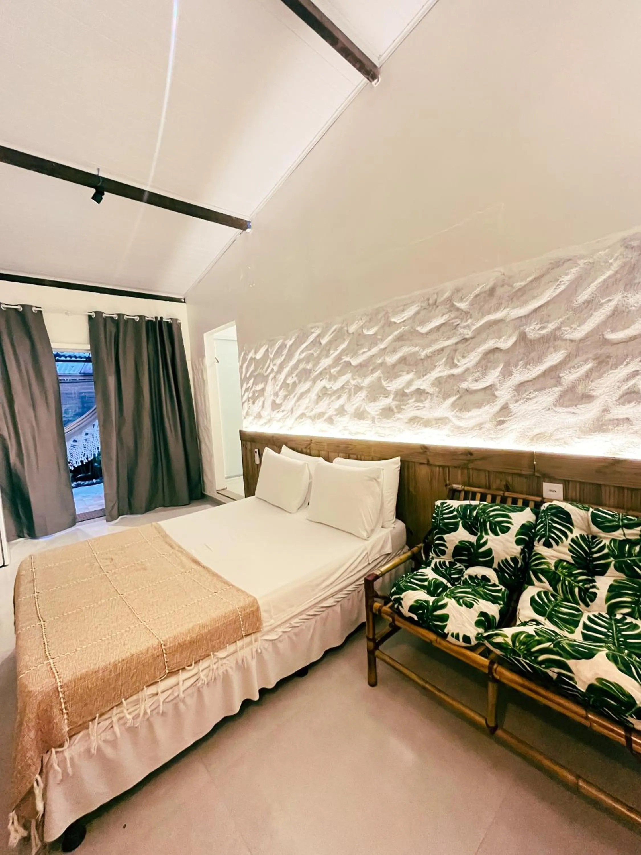 Bed in Pousada Nascente do Sol