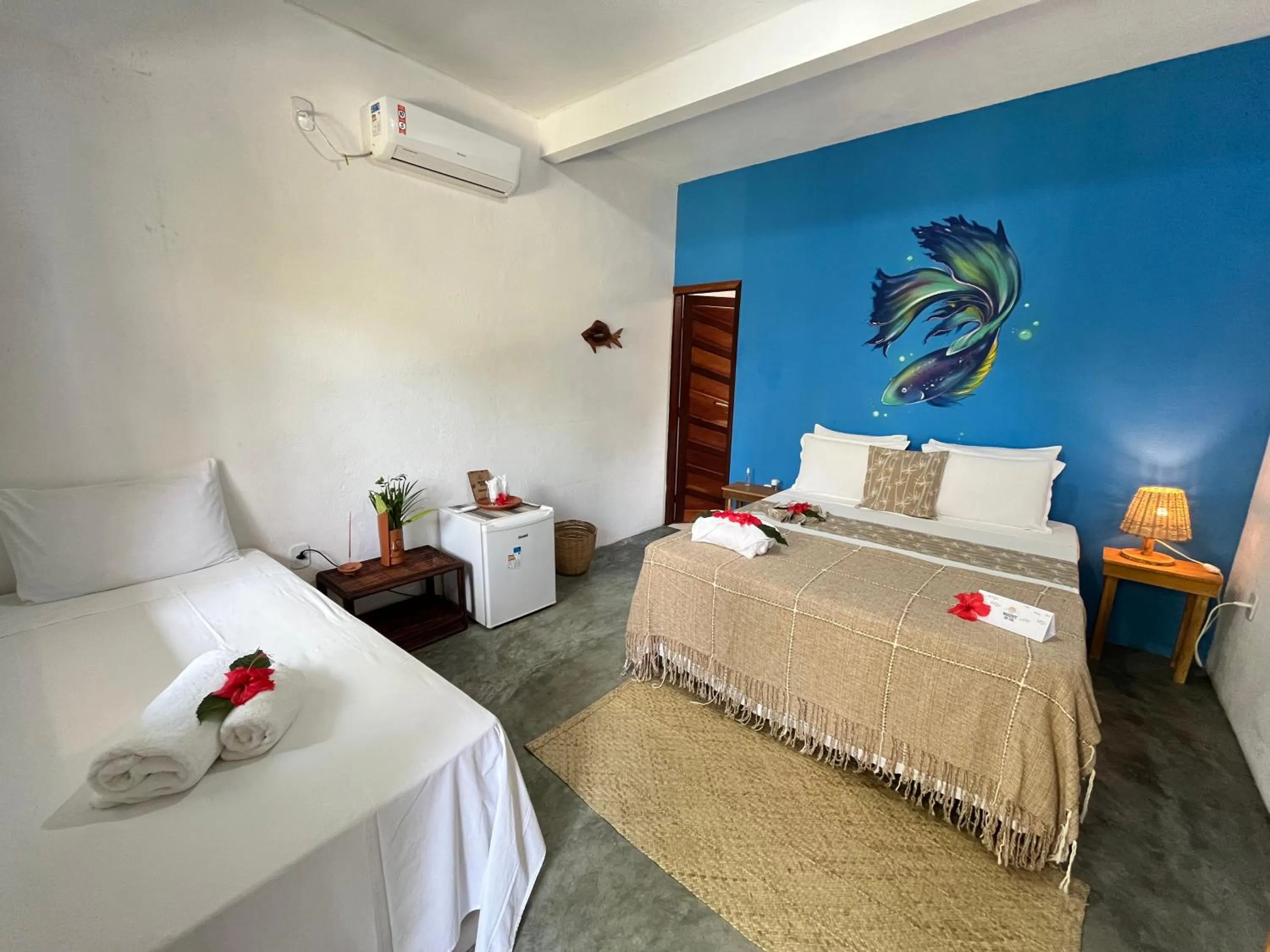 Bedroom, Bed in Pousada Nascente do Sol