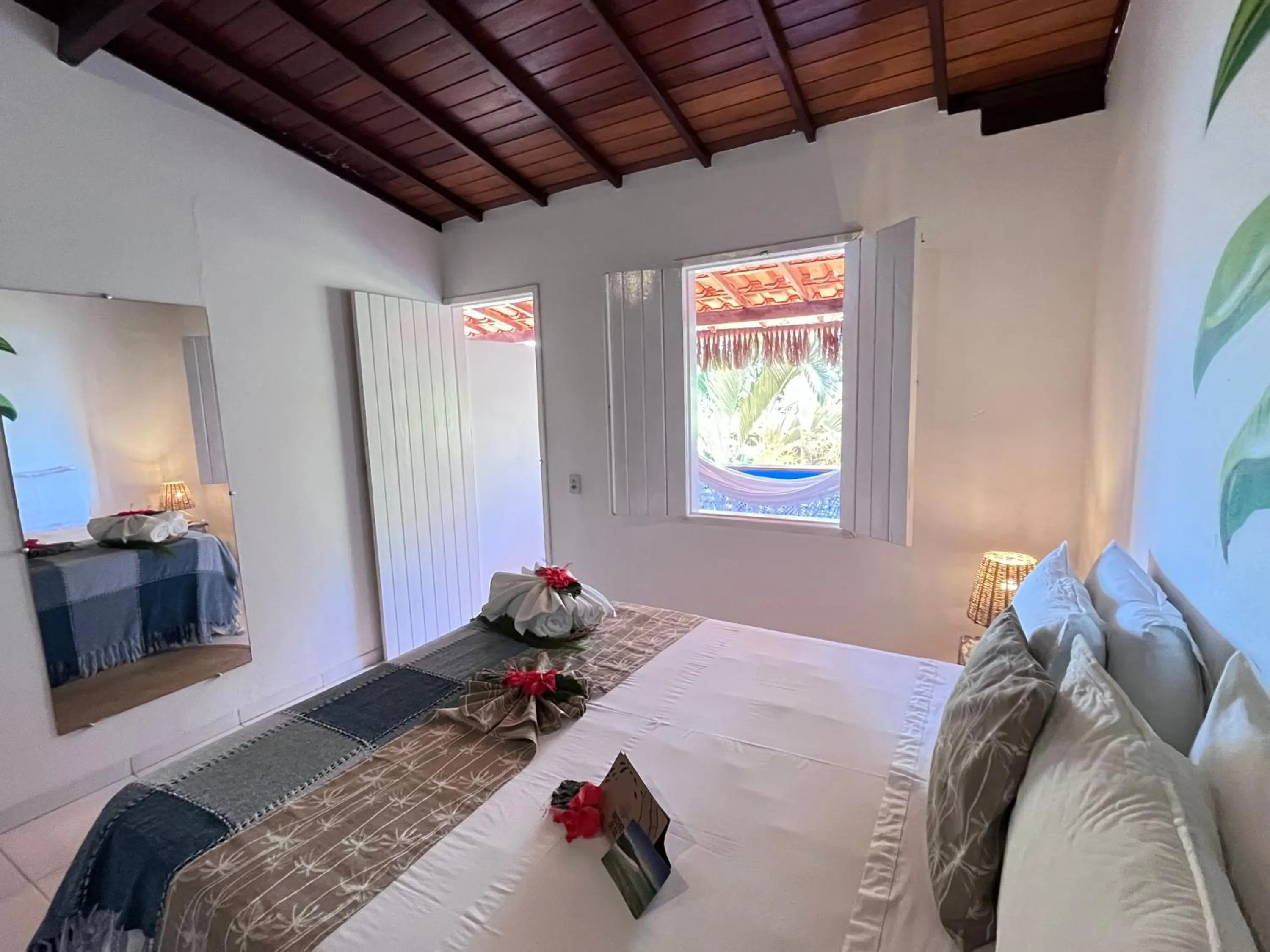 Bedroom, Bed in Pousada Nascente do Sol