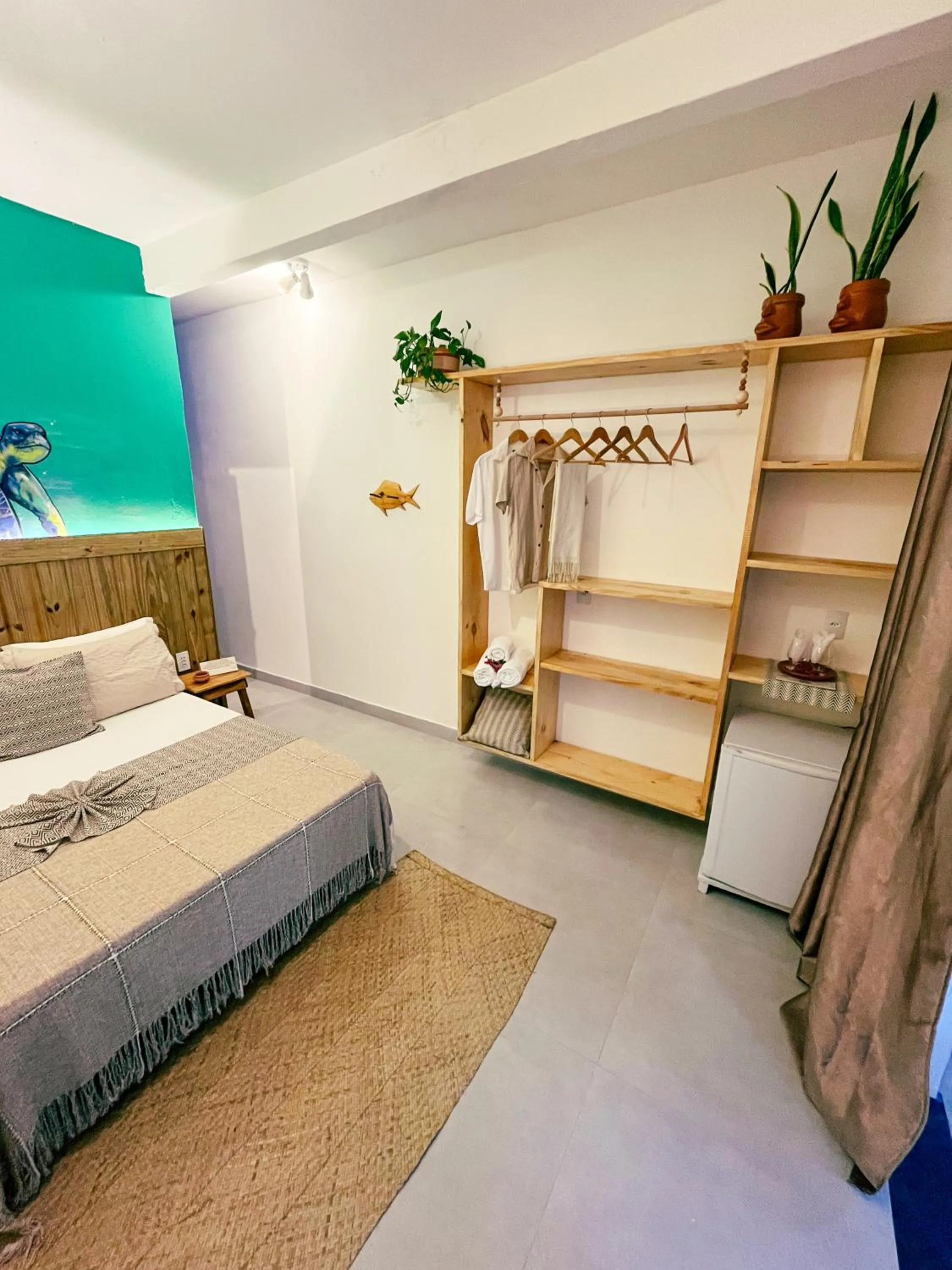 Bed in Pousada Nascente do Sol