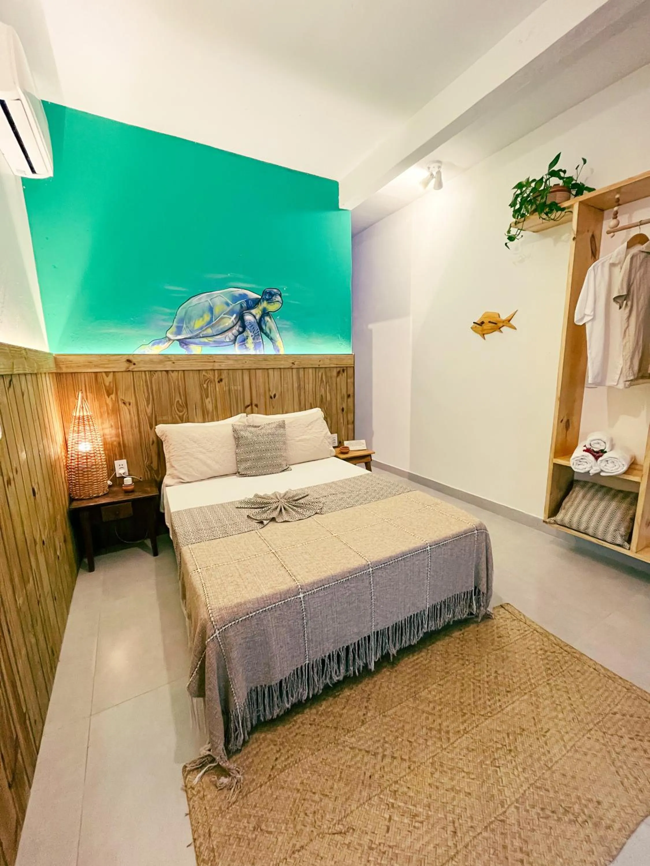 Bed in Pousada Nascente do Sol