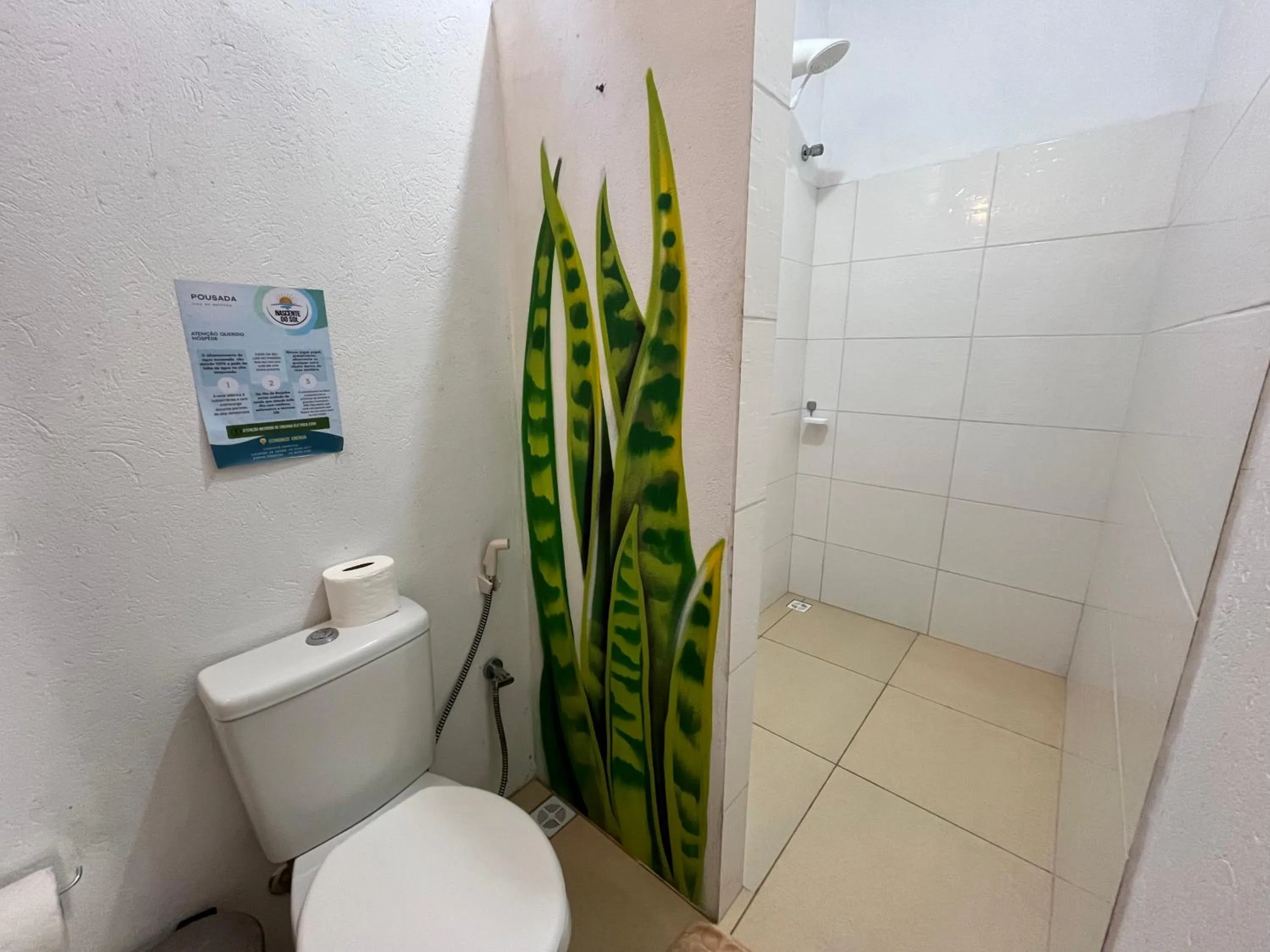 Bathroom in Pousada Nascente do Sol