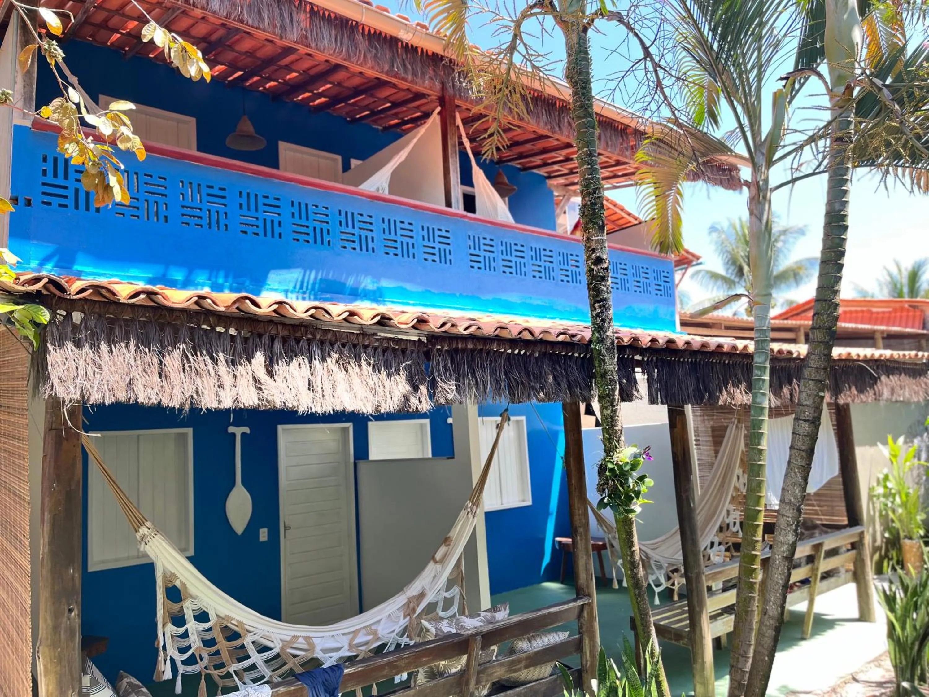 Balcony/Terrace in Pousada Nascente do Sol