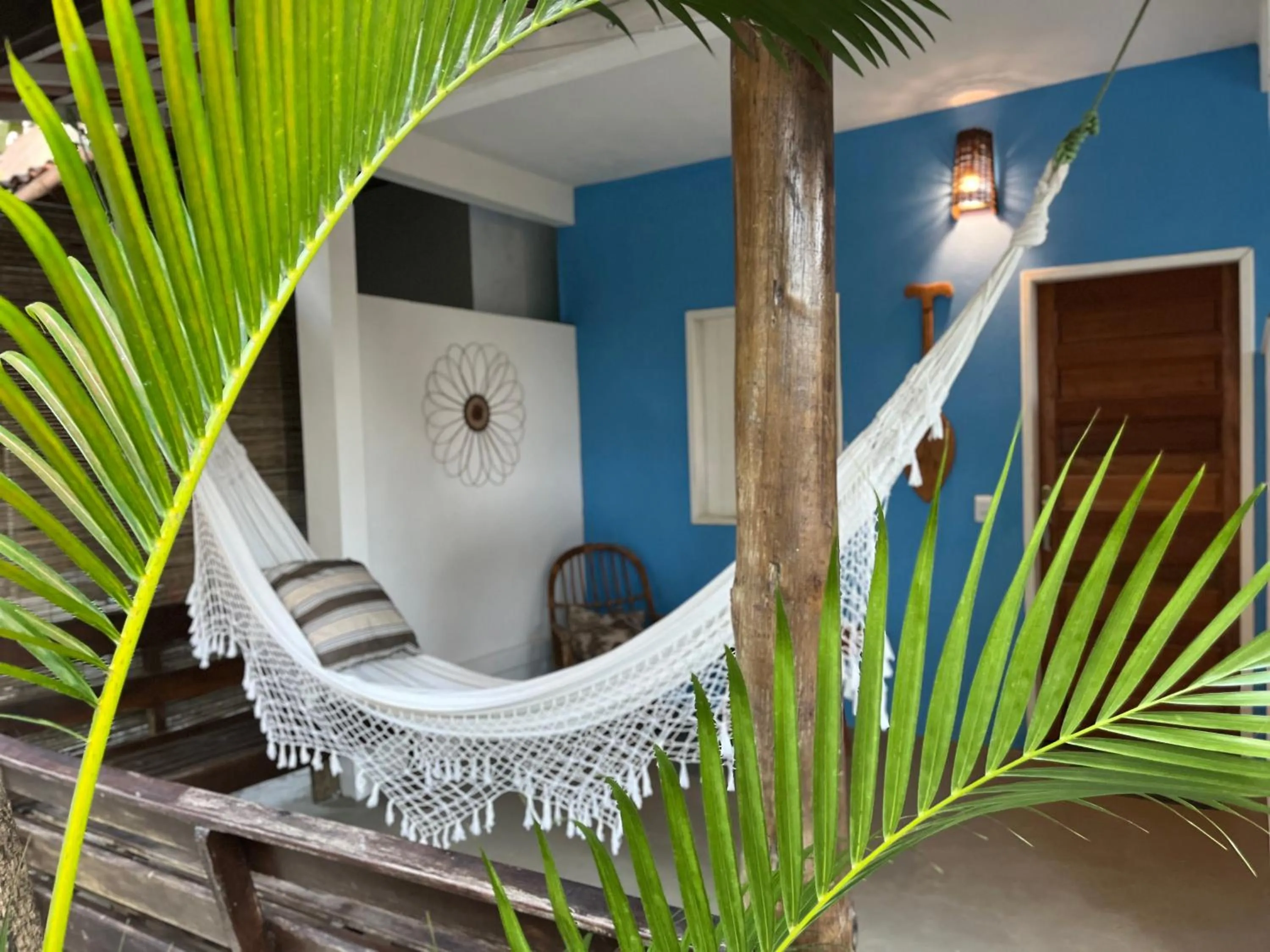 Balcony/Terrace in Pousada Nascente do Sol